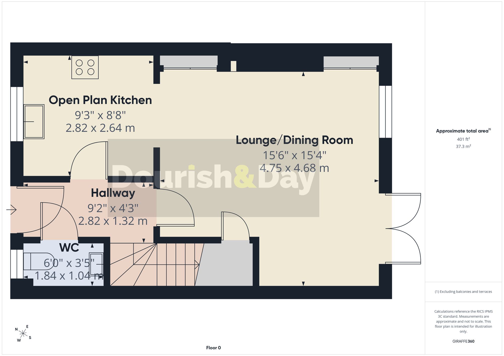 3 bed semi-detached house for sale in Ash Grove, Wem, SY4 - Property floorplan