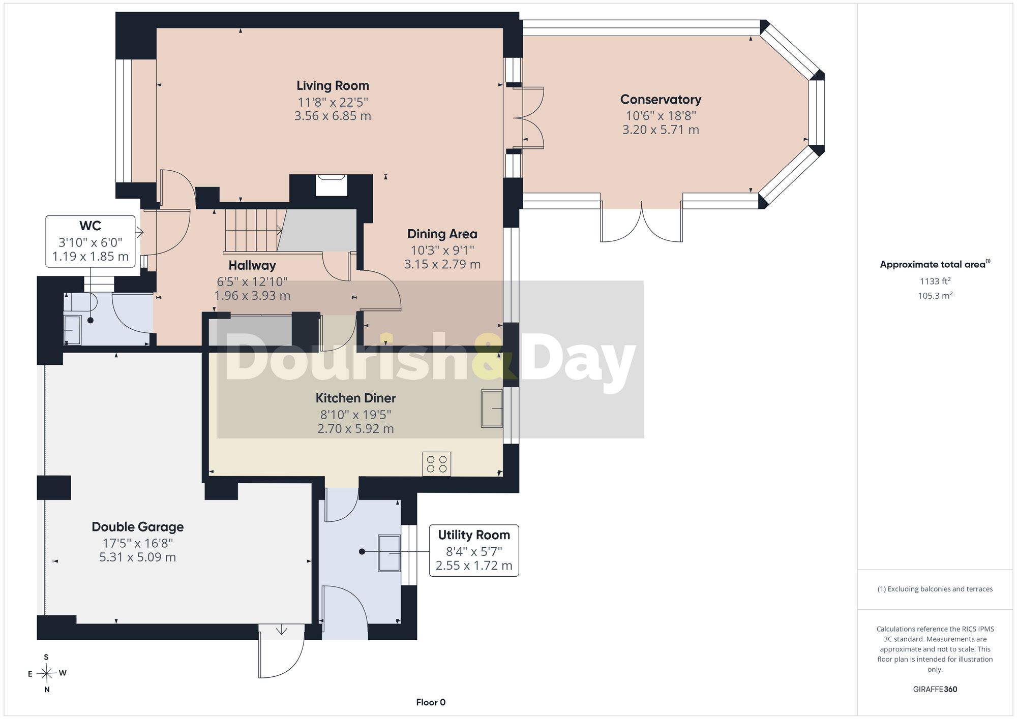 4 bed detached house for sale in Brookside, Ranton, Staffordshire, ST18 - Property floorplan