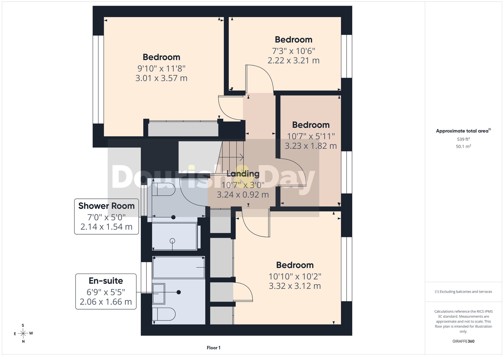 4 bed detached house for sale in Brookside, Ranton, Staffordshire, ST18 - Property floorplan