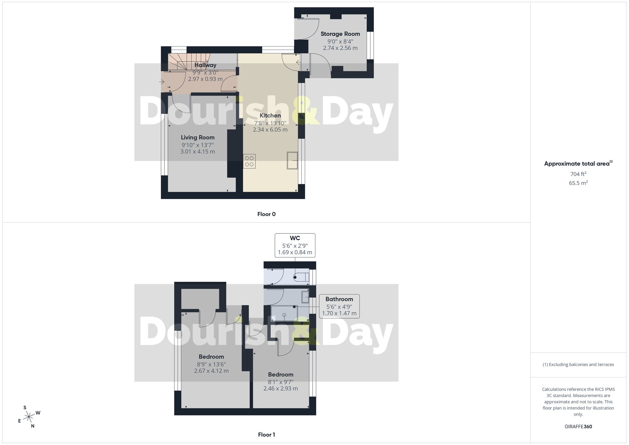 2 bed end of terrace house to rent in Hesketh Road, Stafford, ST17 - Property floorplan