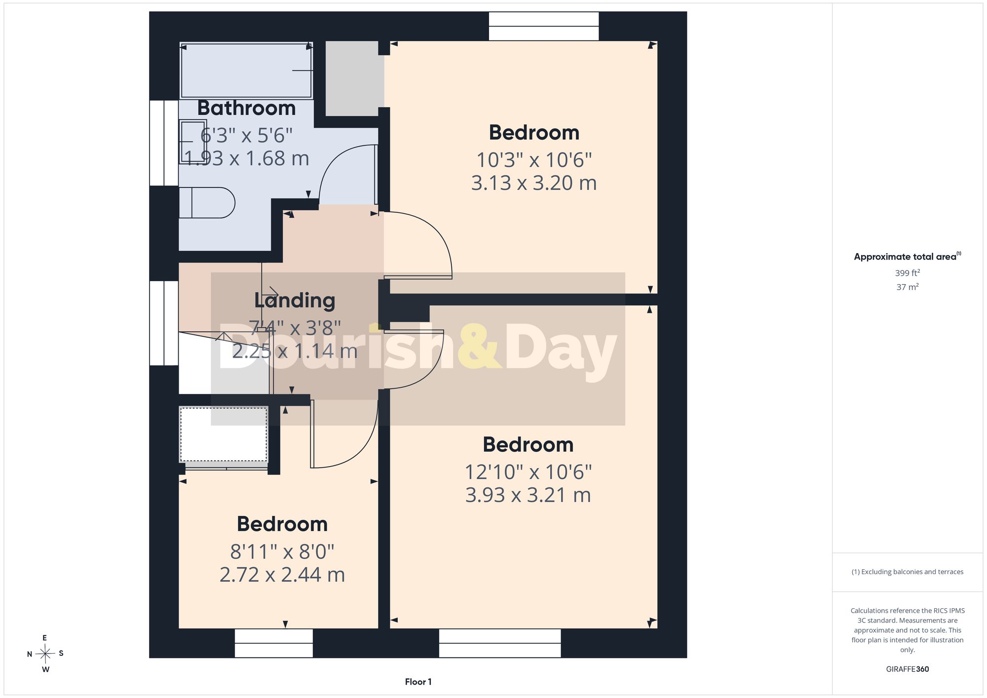 3 bed semi-detached house for sale in Cronkinson Avenue, Nantwich, CW5 - Property floorplan