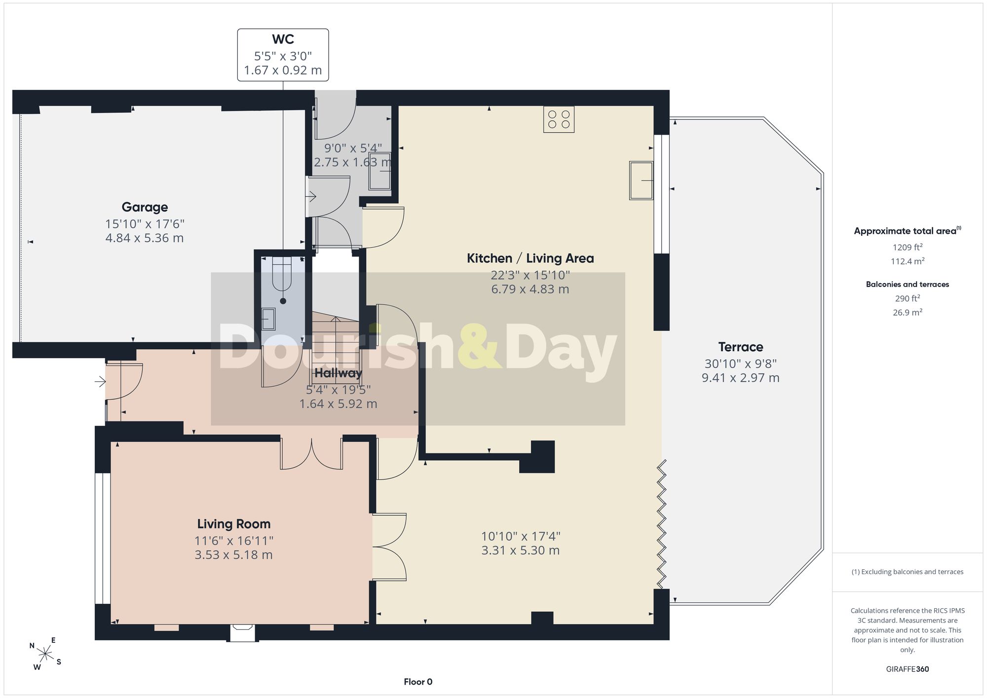 4 bed detached house for sale in Holyrood Close, Stafford, ST18 - Property floorplan