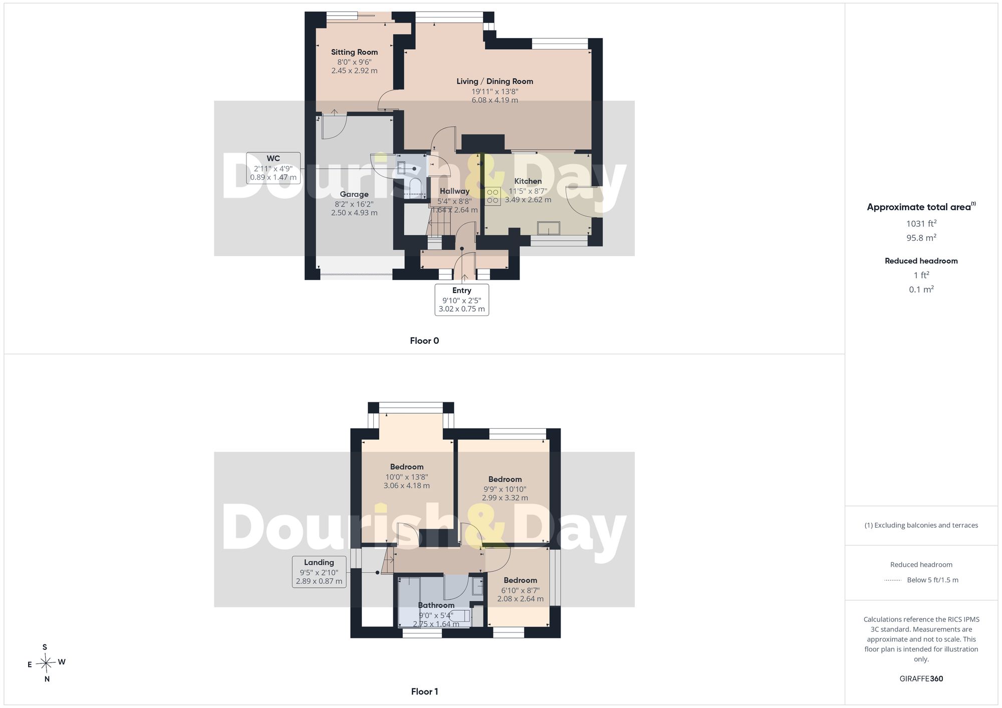 3 bed detached house for sale in Sandringham Road, Stafford, ST17 - Property floorplan