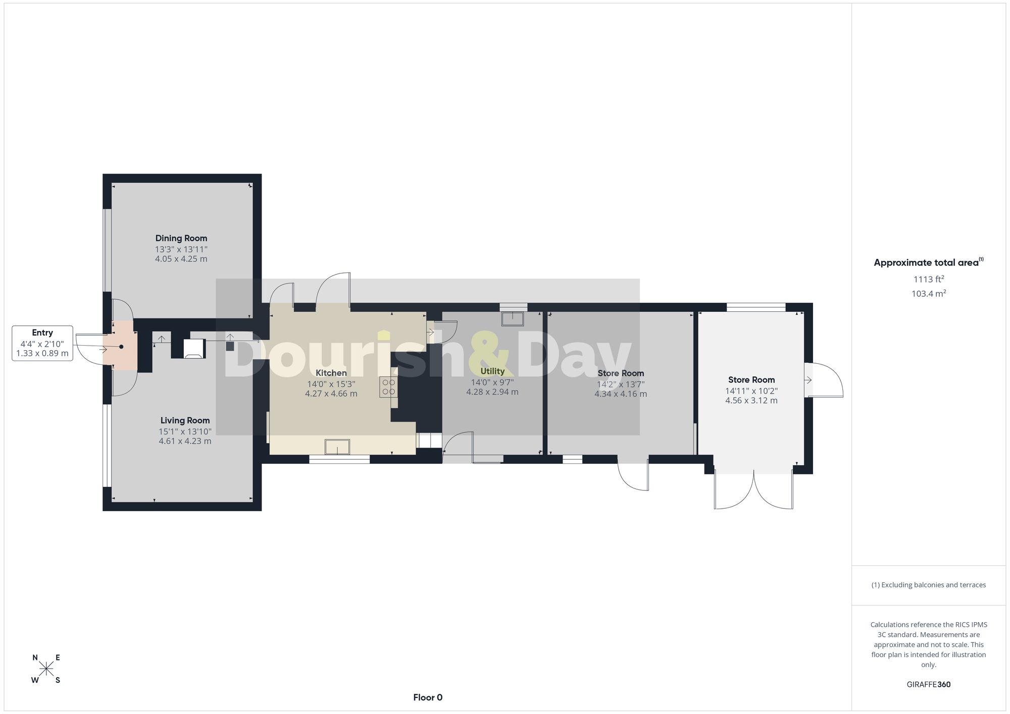 3 bed detached house for sale in Teddesley Road, Penkridge, ST19 - Property floorplan