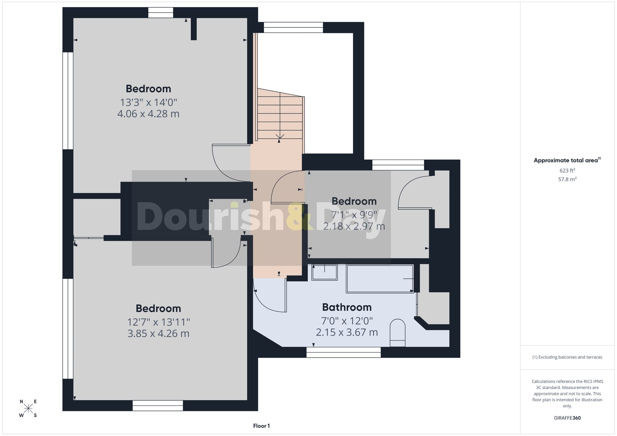 3 bed detached house for sale in Teddesley Road, Penkridge, ST19 - Property floorplan