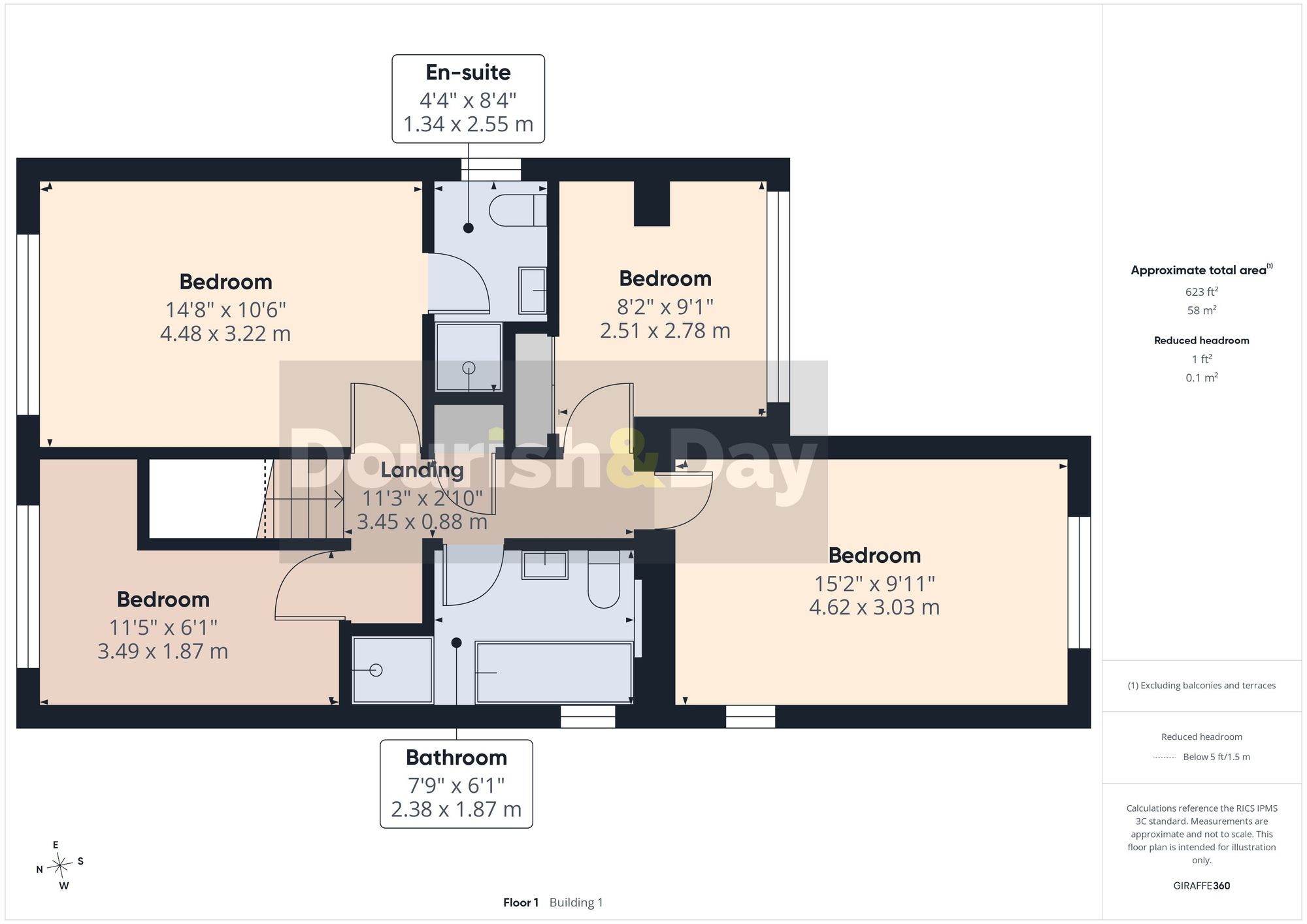 4 bed detached house for sale in Norton Green Lane, Norton Canes, WS11 - Property floorplan