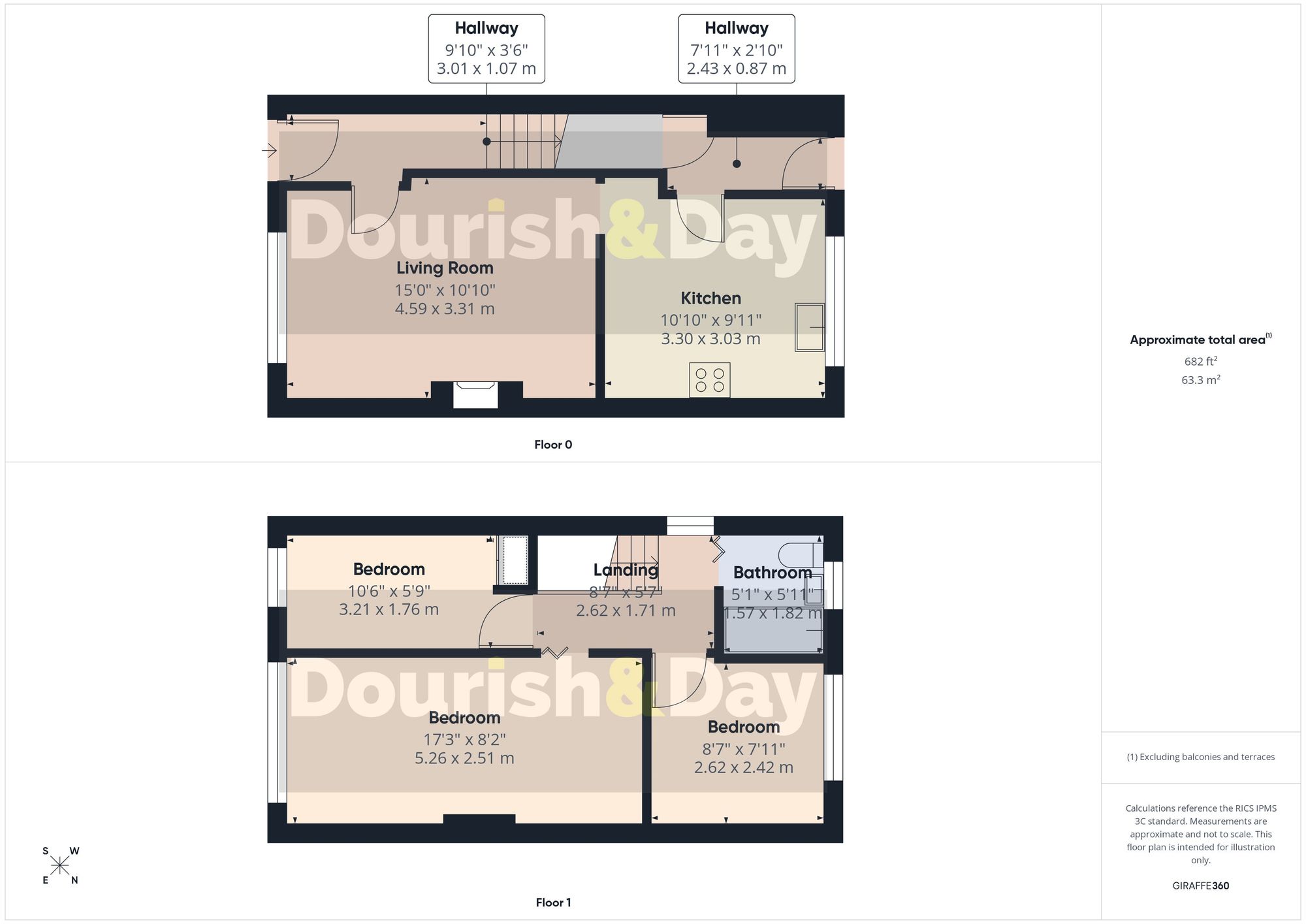3 bed semi-detached house for sale in Red Bank Road, Market Drayton, TF9 - Property floorplan
