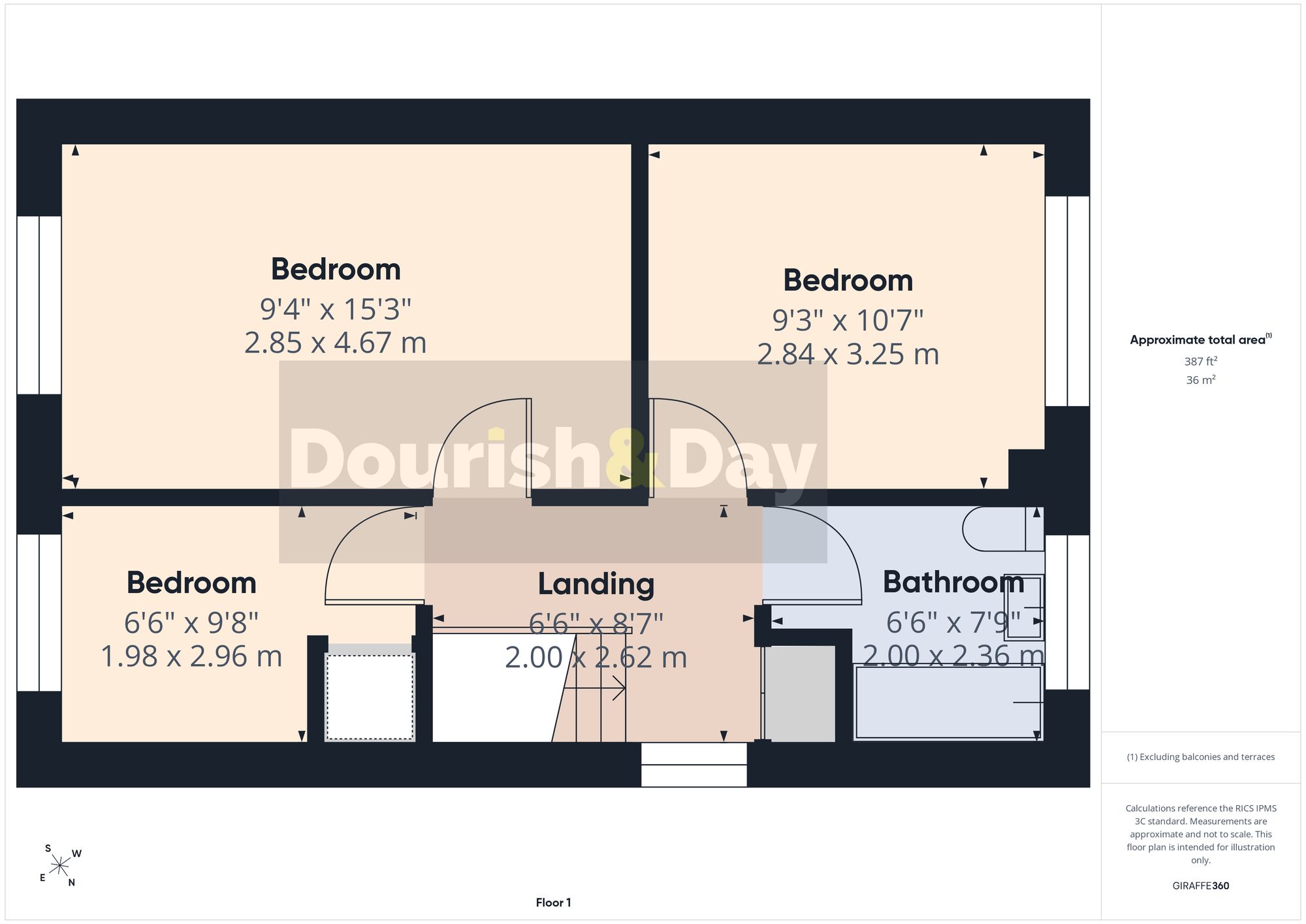 3 bed detached house for sale in Shelley Close, Little Haywood, ST18 - Property floorplan