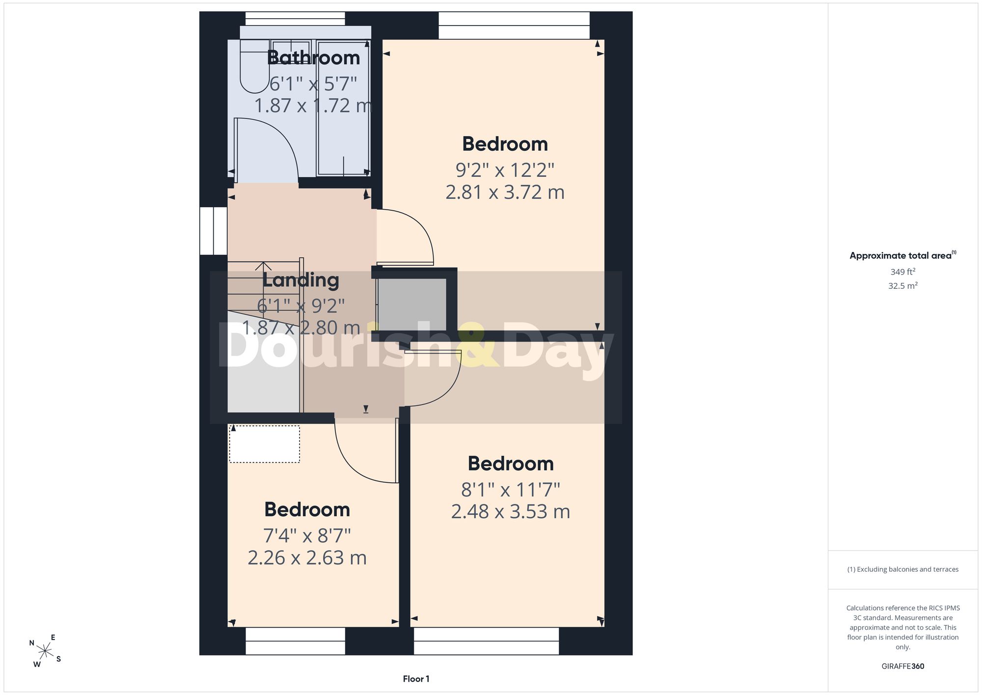 3 bed detached house for sale in Elton Way, Gnosall, ST20 - Property floorplan