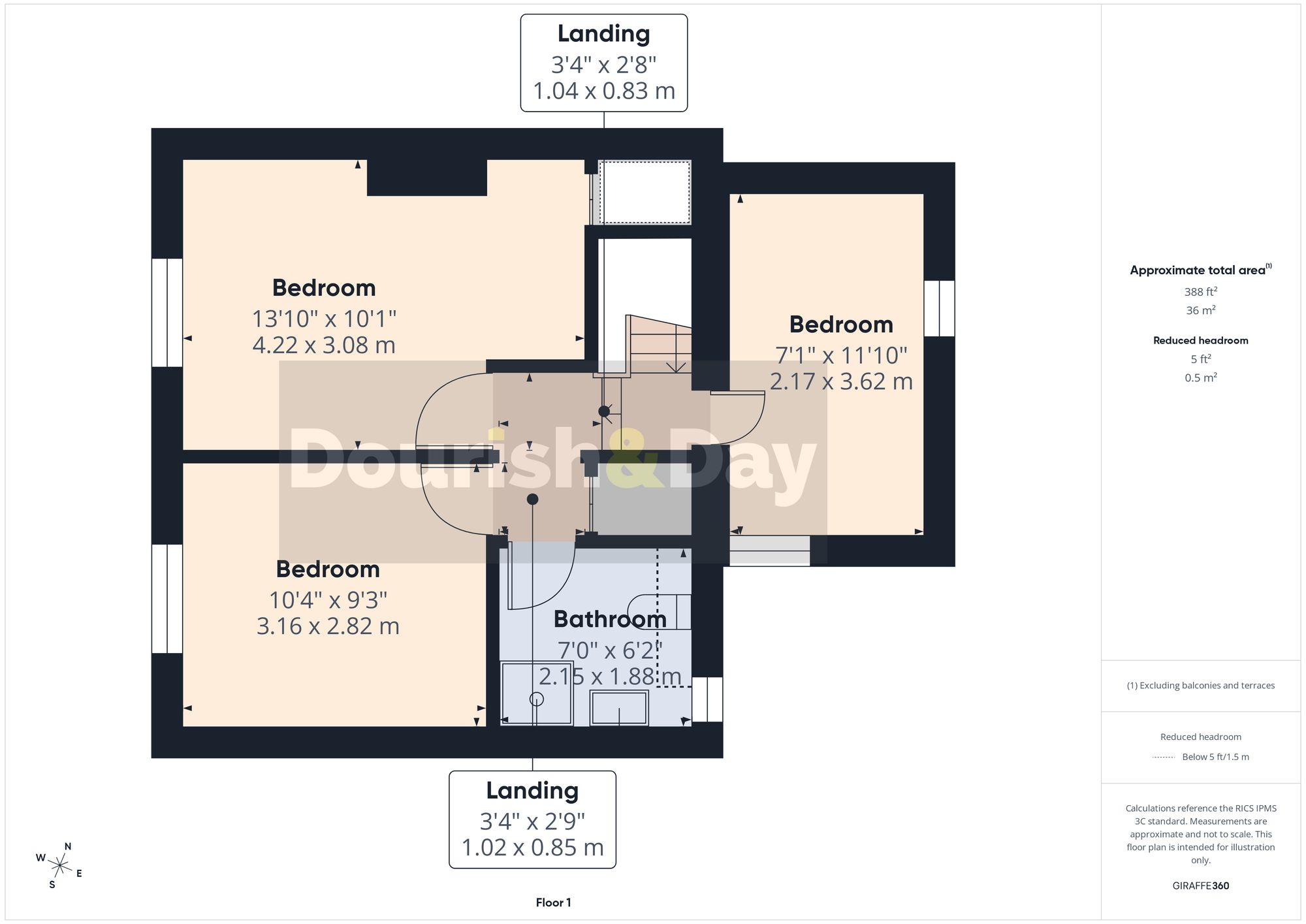 3 bed terraced house for sale in St. Marys Street, Market Drayton, TF9 - Property floorplan