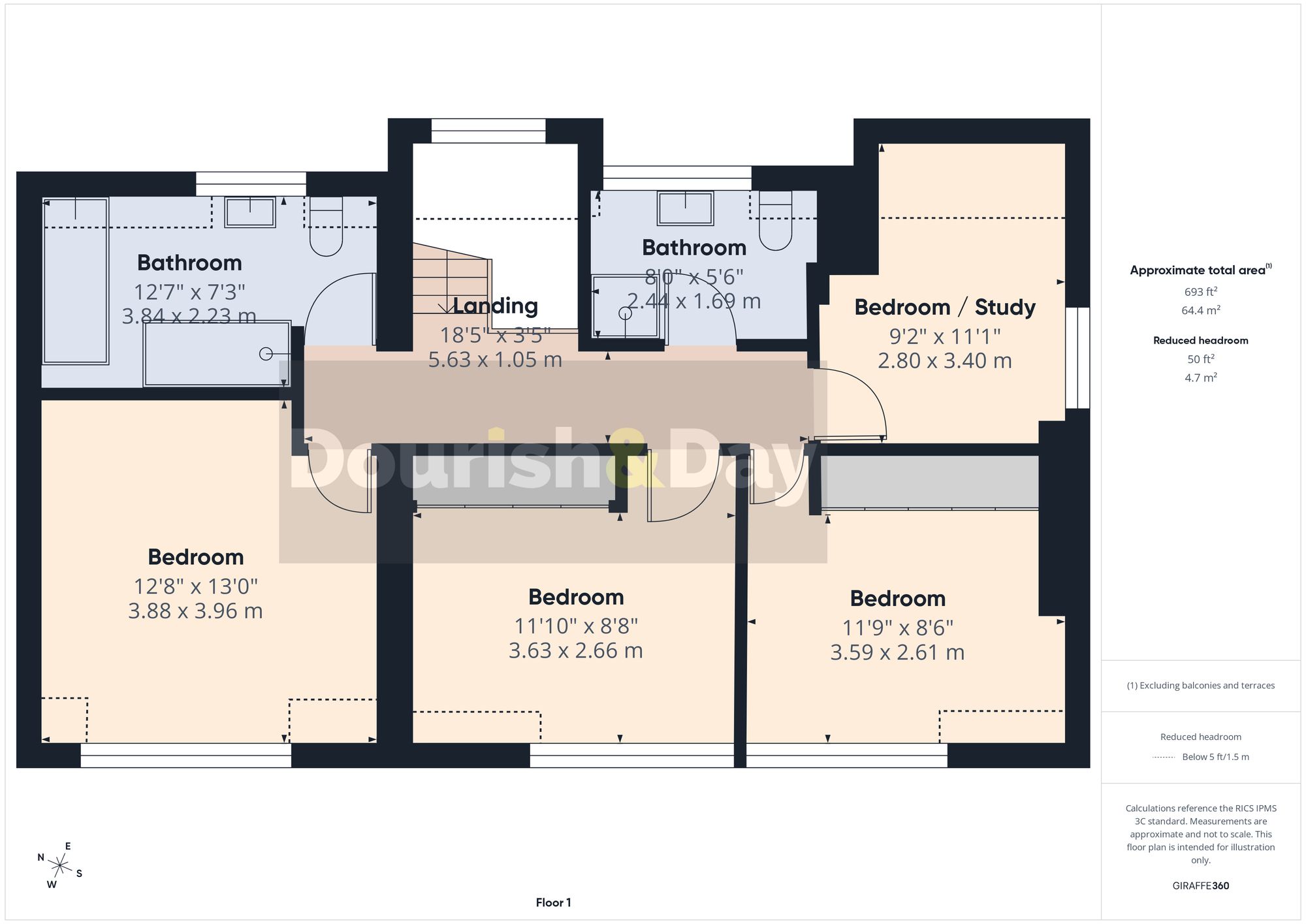 4 bed detached house for sale in Near Butts Lane, Haughton, ST18 9JT - Property floorplan