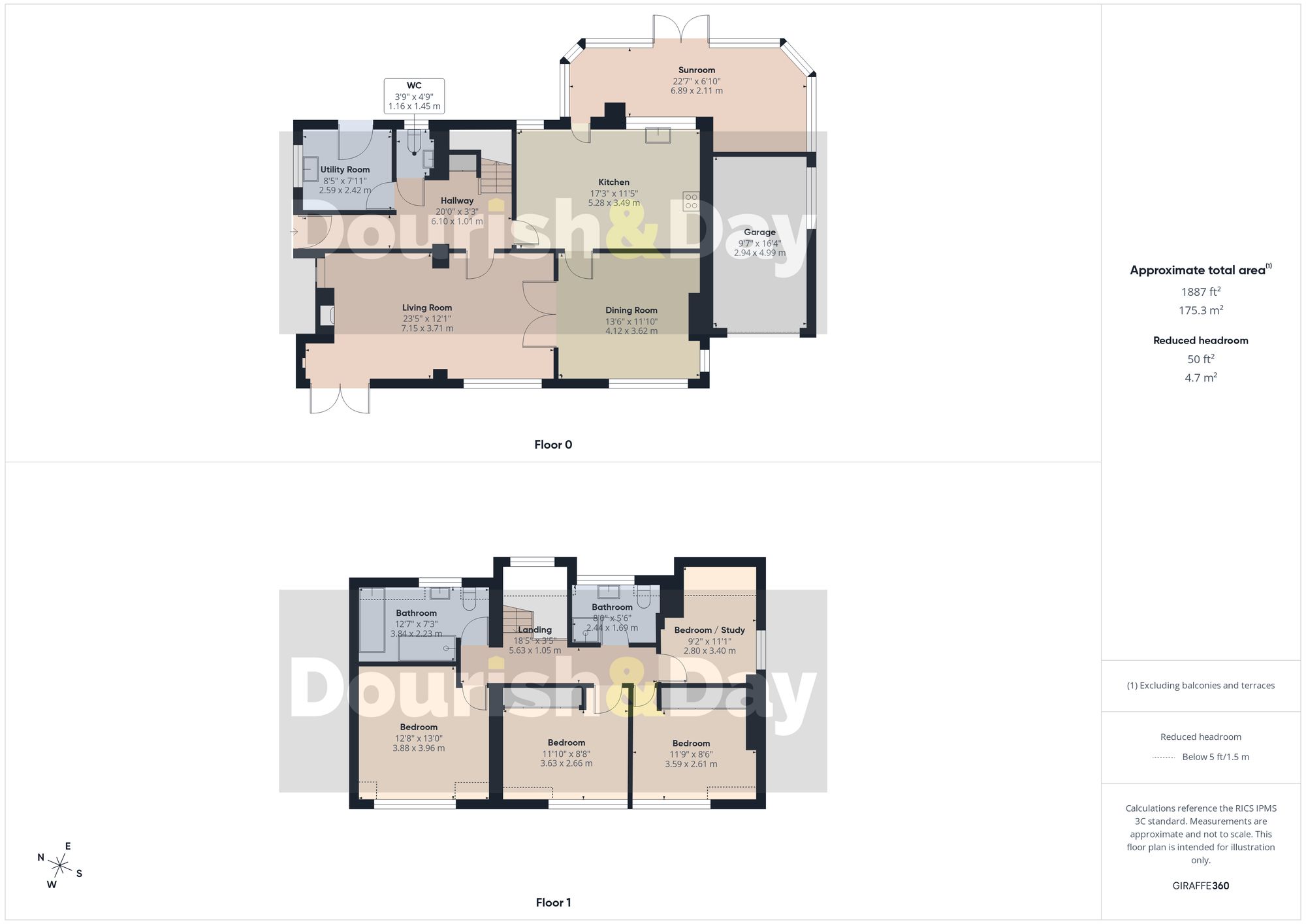 4 bed detached house for sale in Near Butts Lane, Haughton, ST18 9JT - Property floorplan