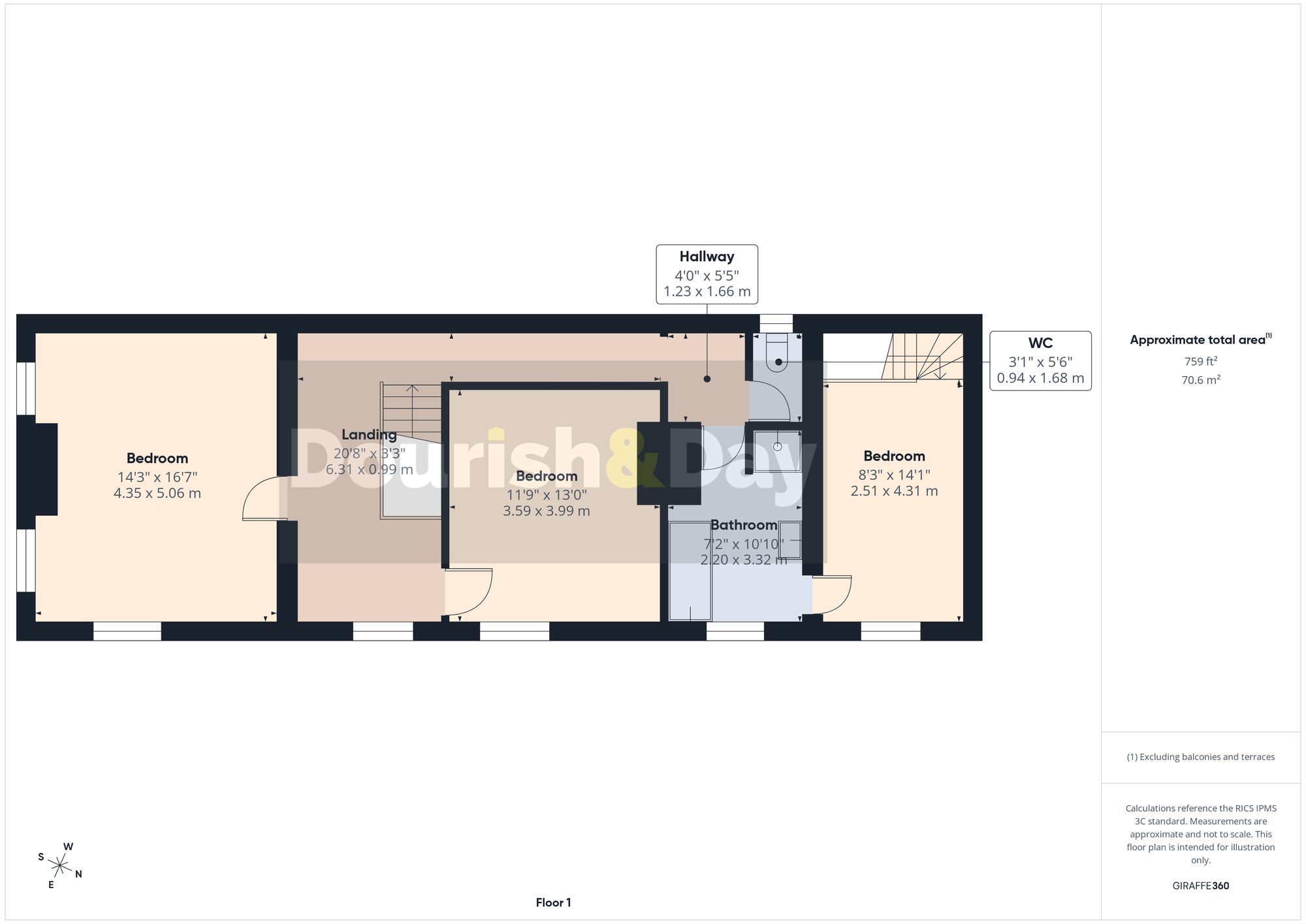 4 bed detached house for sale in High Street, Cheswardine, TF9 - Property floorplan