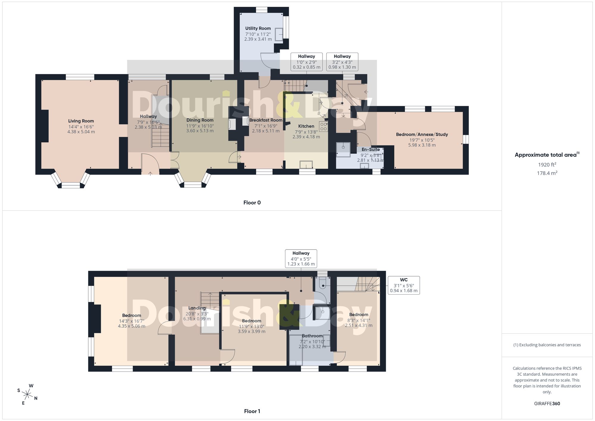 4 bed detached house for sale in High Street, Cheswardine, TF9 - Property floorplan