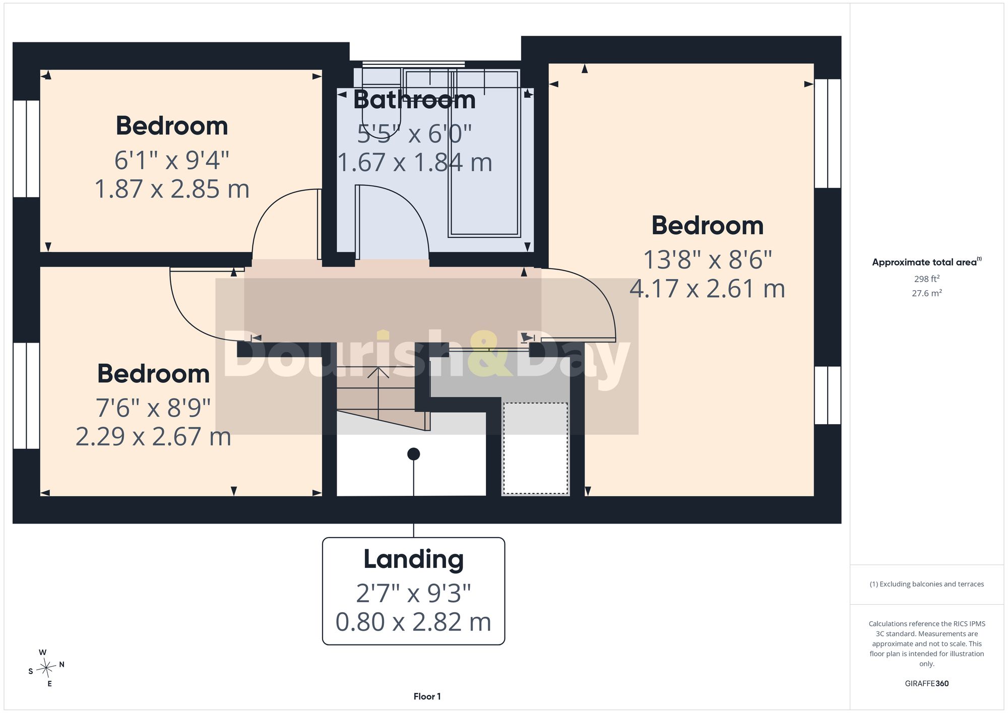 3 bed semi-detached house for sale in Romney Drive, Doxey, Stafford, ST16 - Property floorplan