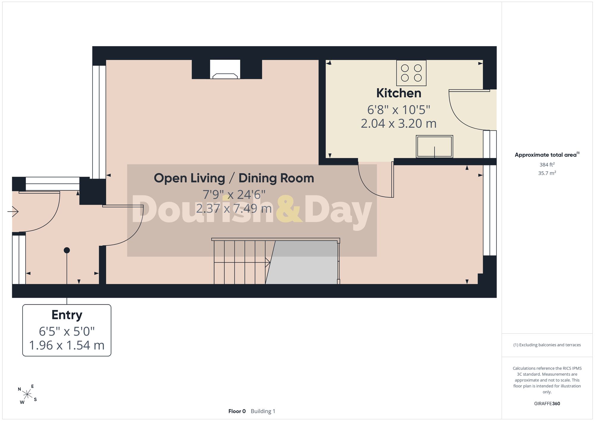 3 bed terraced house for sale in Oldfields Crescent, Great Haywood, ST18 - Property floorplan