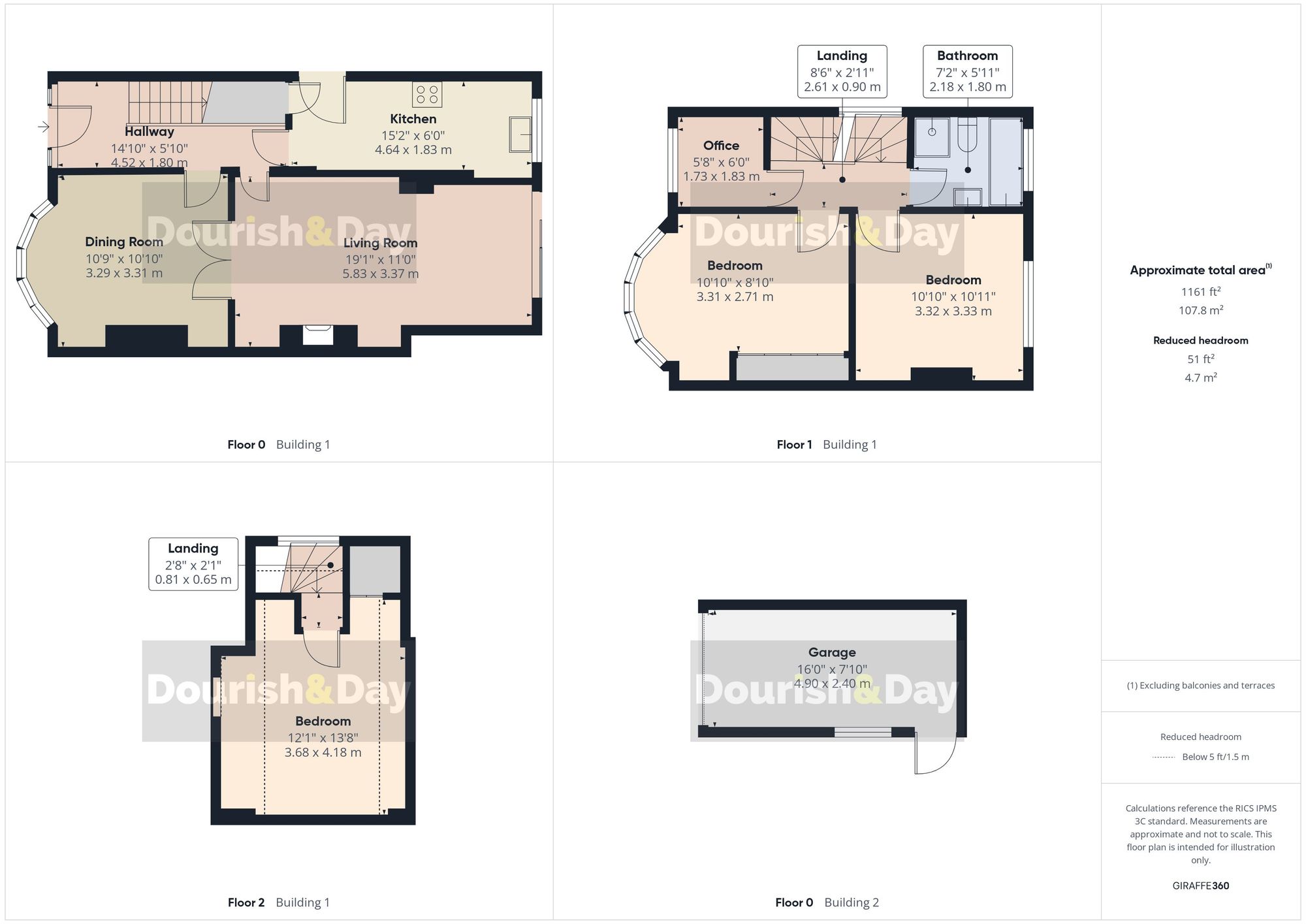 3 bed semi-detached house for sale in Marlborough Avenue, Stafford, ST16 - Property floorplan