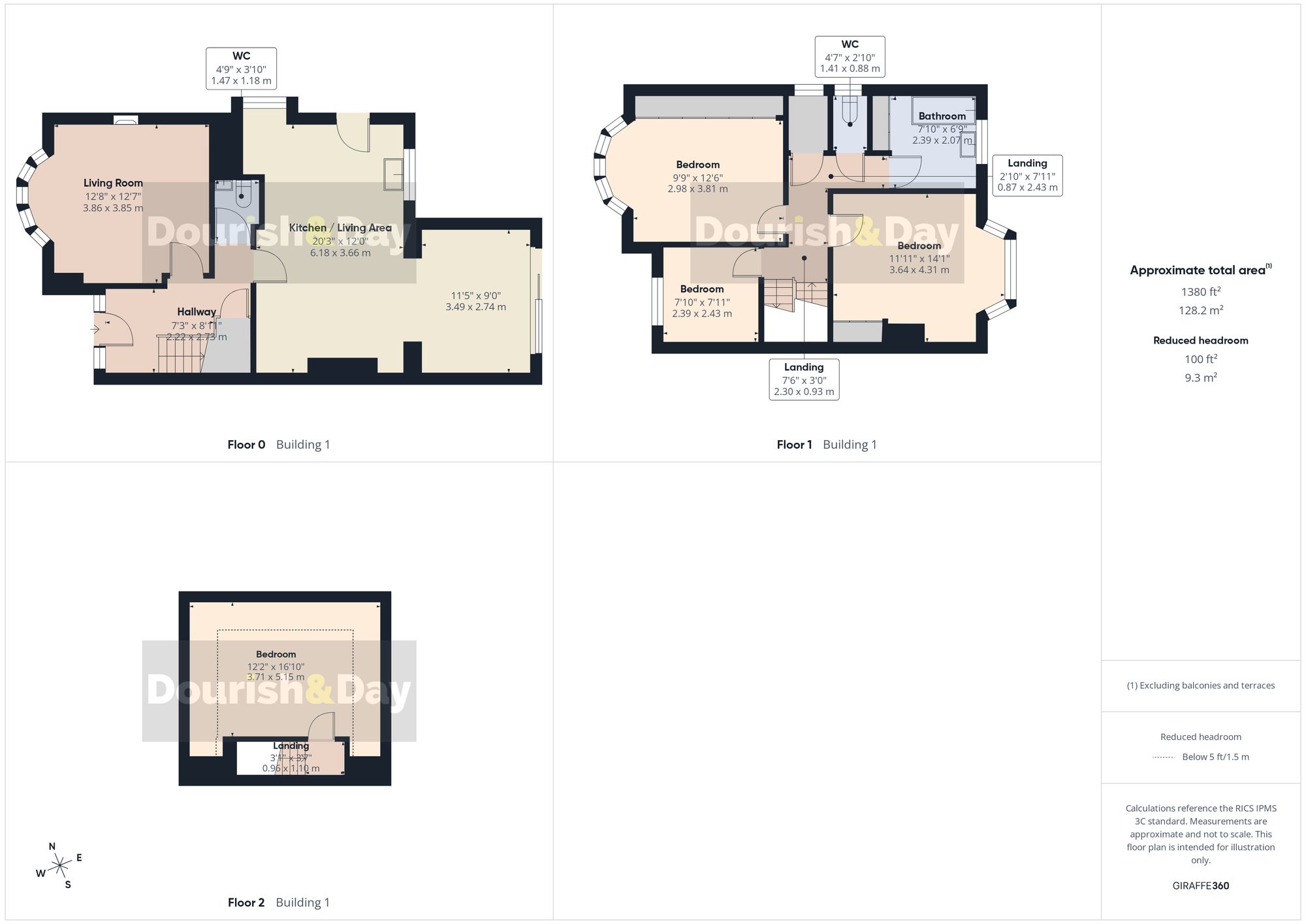 4 bed semi-detached house for sale in Sherwood Avenue, Stafford, ST17 - Property floorplan