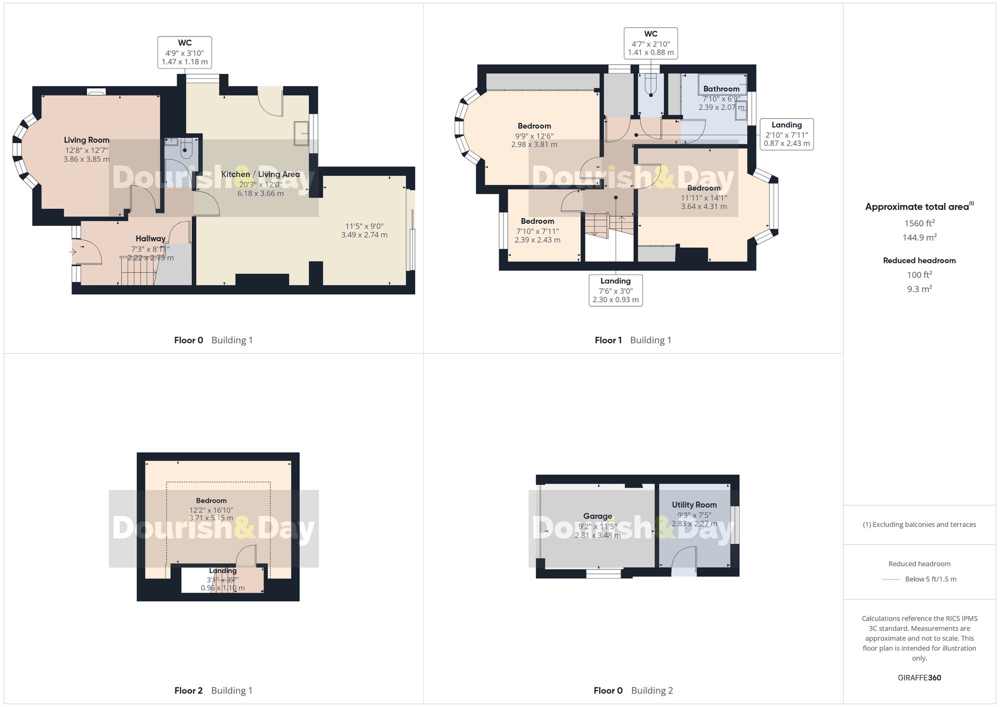 4 bed semi-detached house for sale in Sherwood Avenue, Stafford, ST17 - Property floorplan