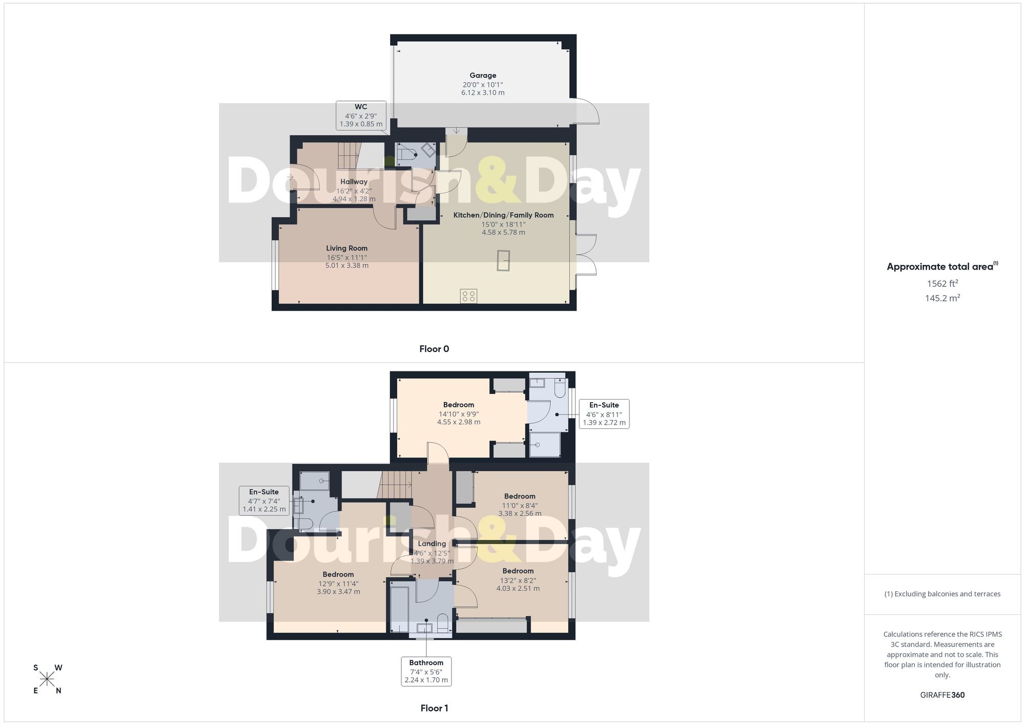 4 bed detached house for sale in Daffodil Drive, Gnosall, ST20 - Property floorplan