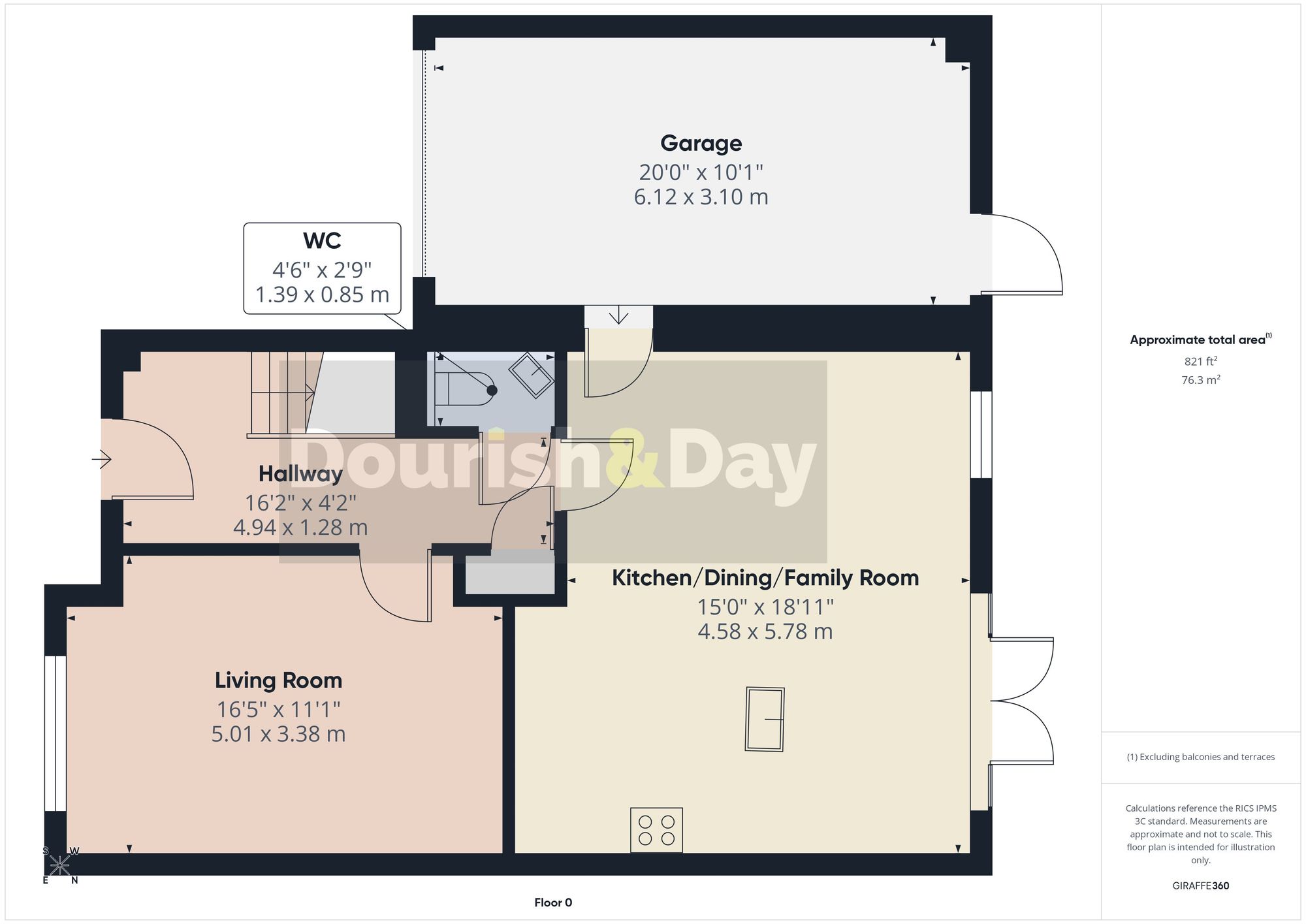 4 bed detached house for sale in Daffodil Drive, Gnosall, ST20 - Property floorplan