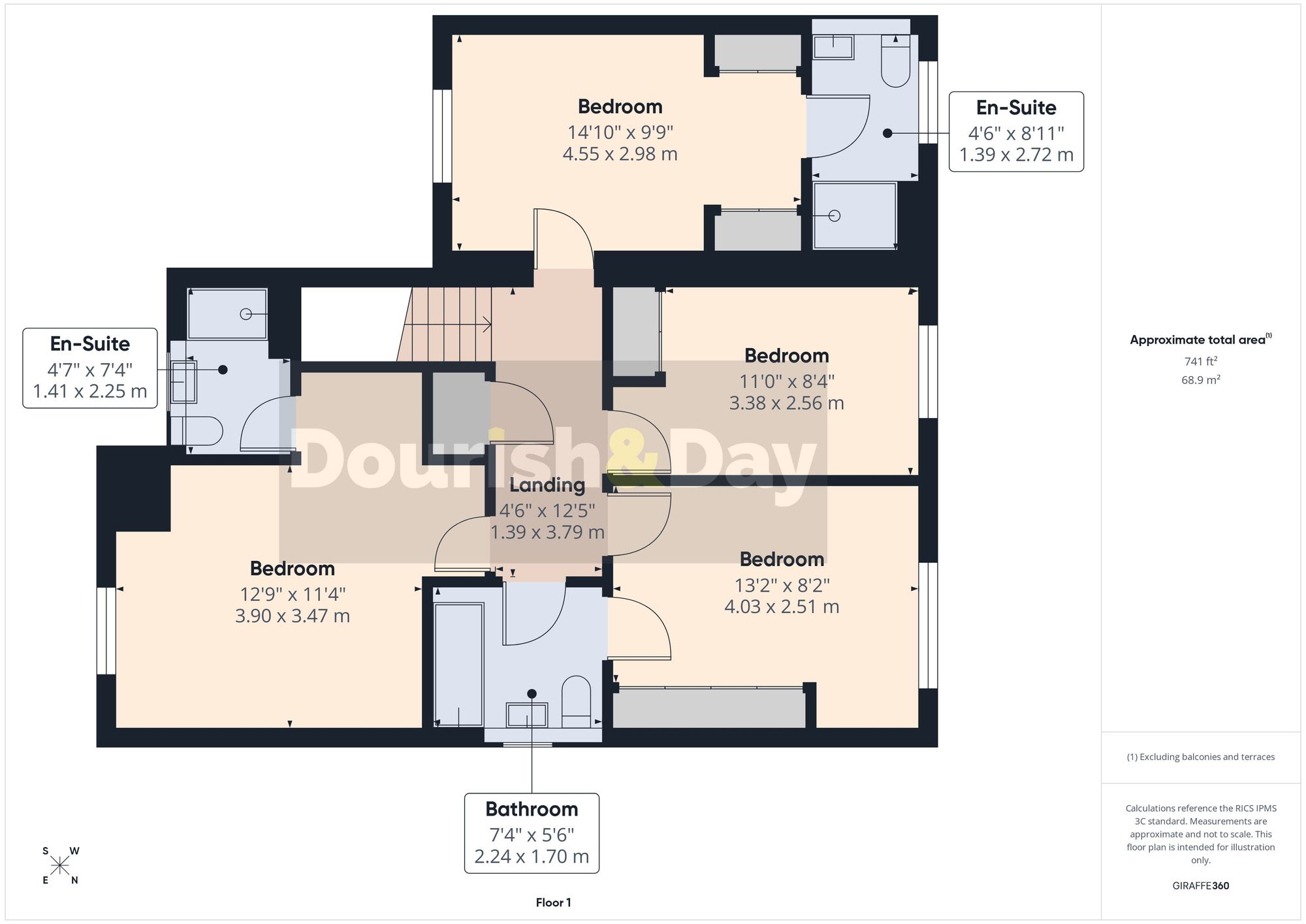 4 bed detached house for sale in Daffodil Drive, Gnosall, ST20 - Property floorplan
