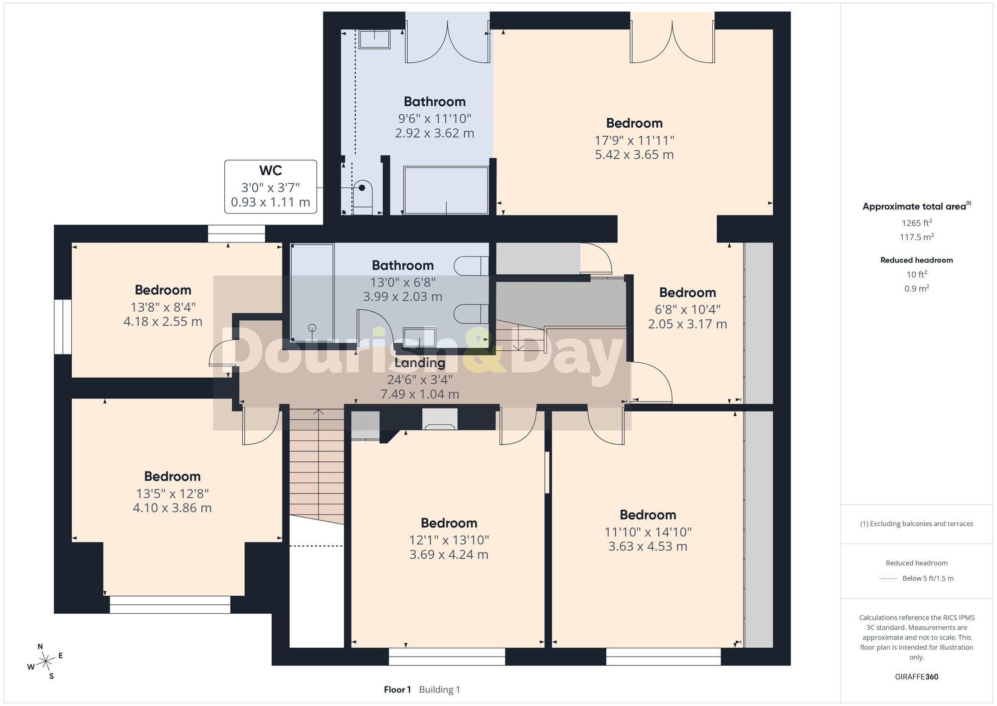 5 bed detached house for sale in Weeping Cross, Stafford, ST17 - Property floorplan