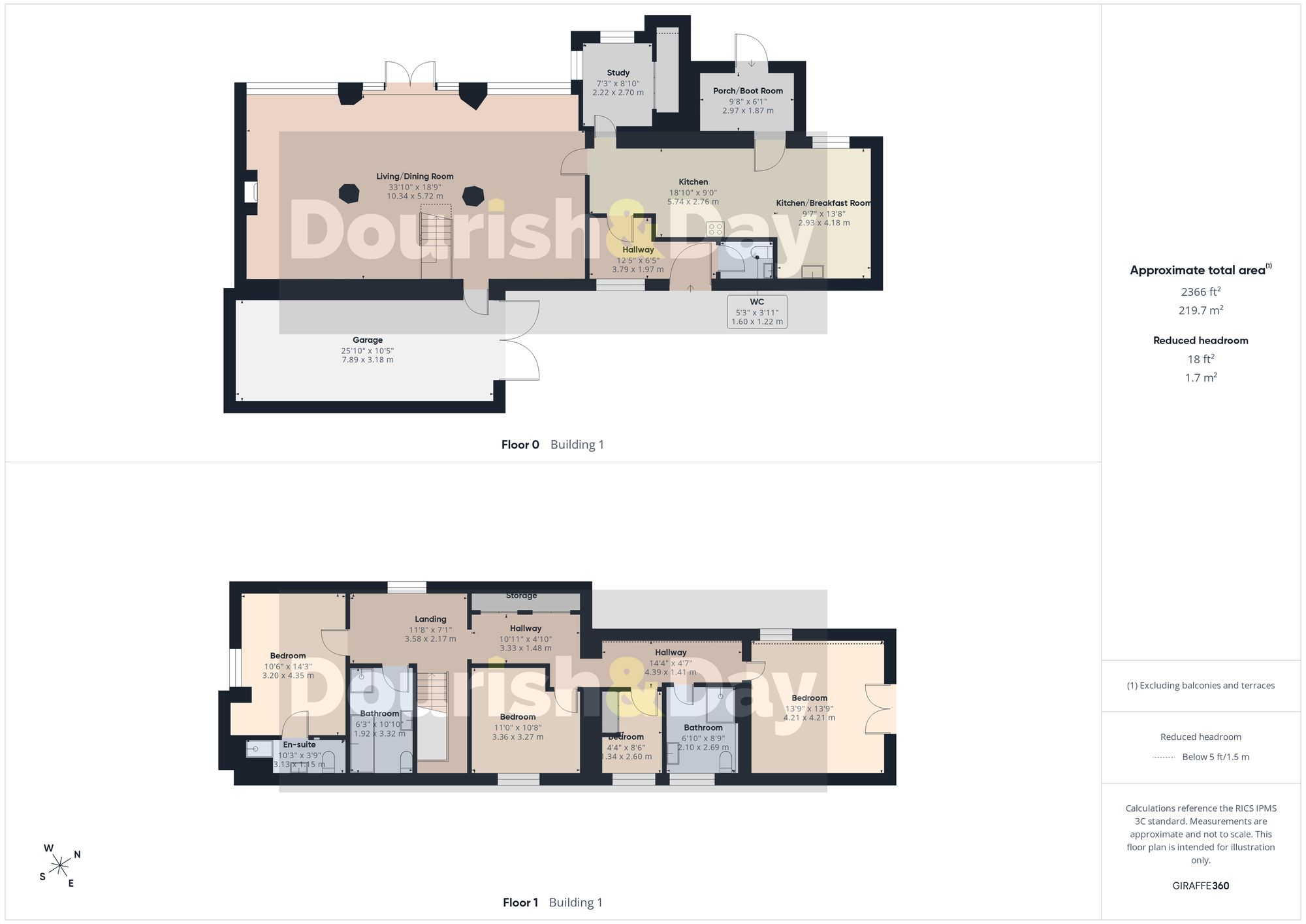 4 bed barn conversion for sale in Pillaton, Penkridge, ST19 - Property floorplan
