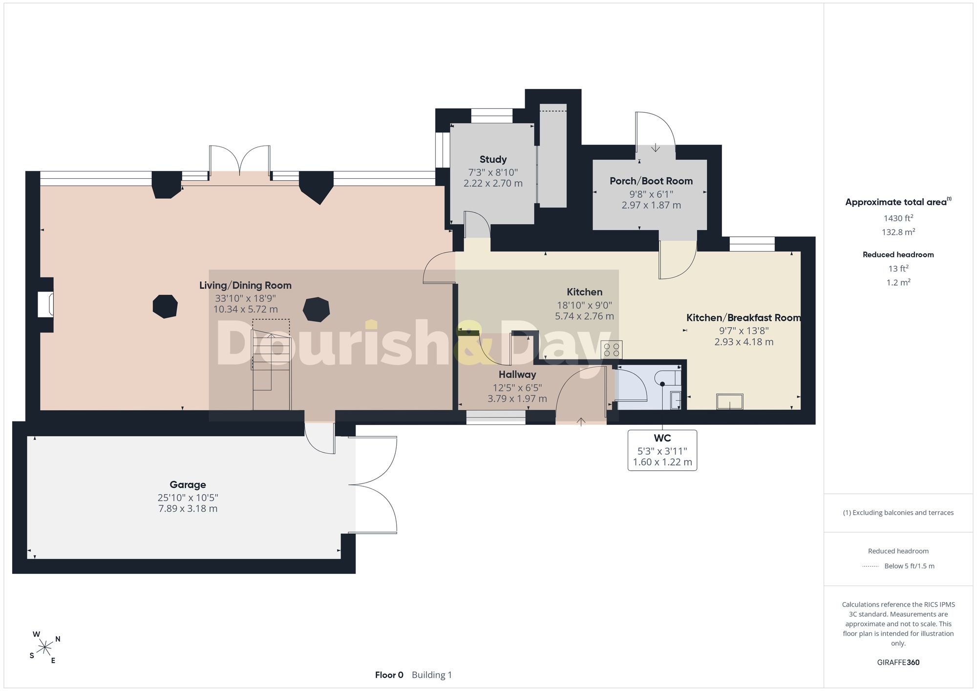 4 bed barn conversion for sale in Pillaton, Penkridge, ST19 - Property floorplan