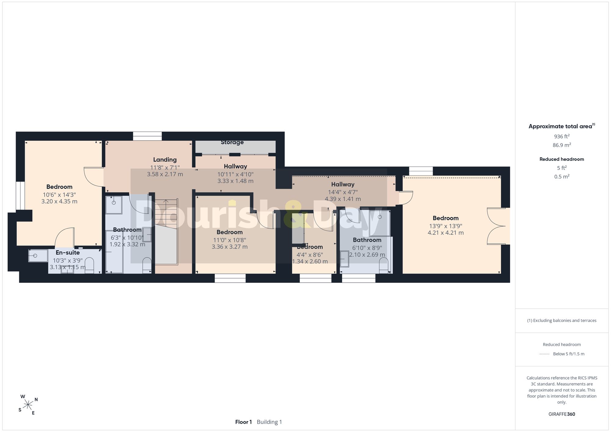 4 bed barn conversion for sale in Pillaton, Penkridge, ST19 - Property floorplan
