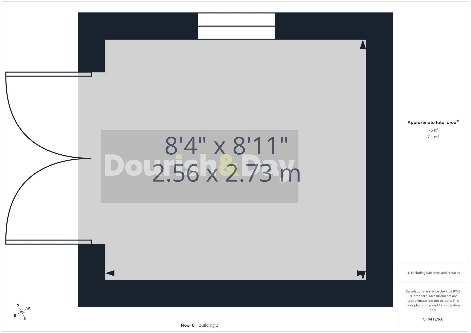 3 bed semi-detached bungalow for sale in Honiton Close, Stafford, ST17 - Property floorplan