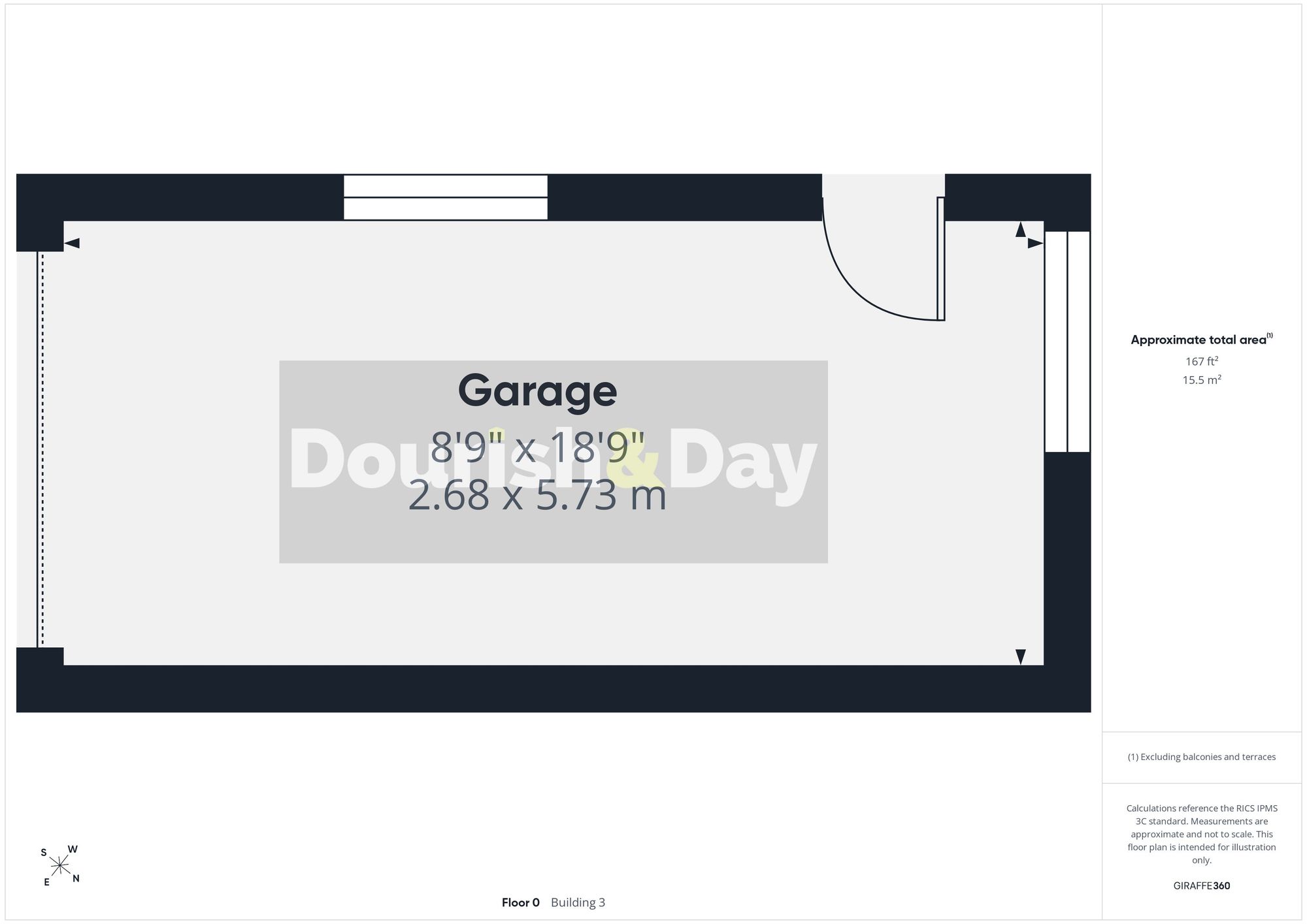 3 bed semi-detached bungalow for sale in Honiton Close, Stafford, ST17 - Property floorplan