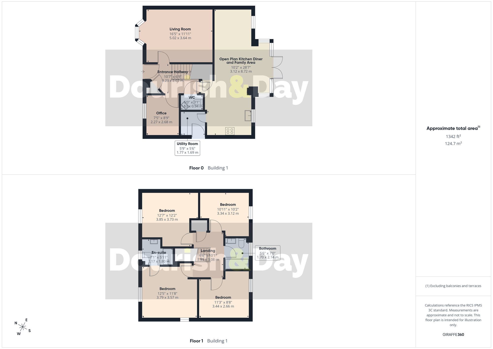 4 bed detached house for sale in Blandford Way, Market Drayton, TF9 - Property floorplan