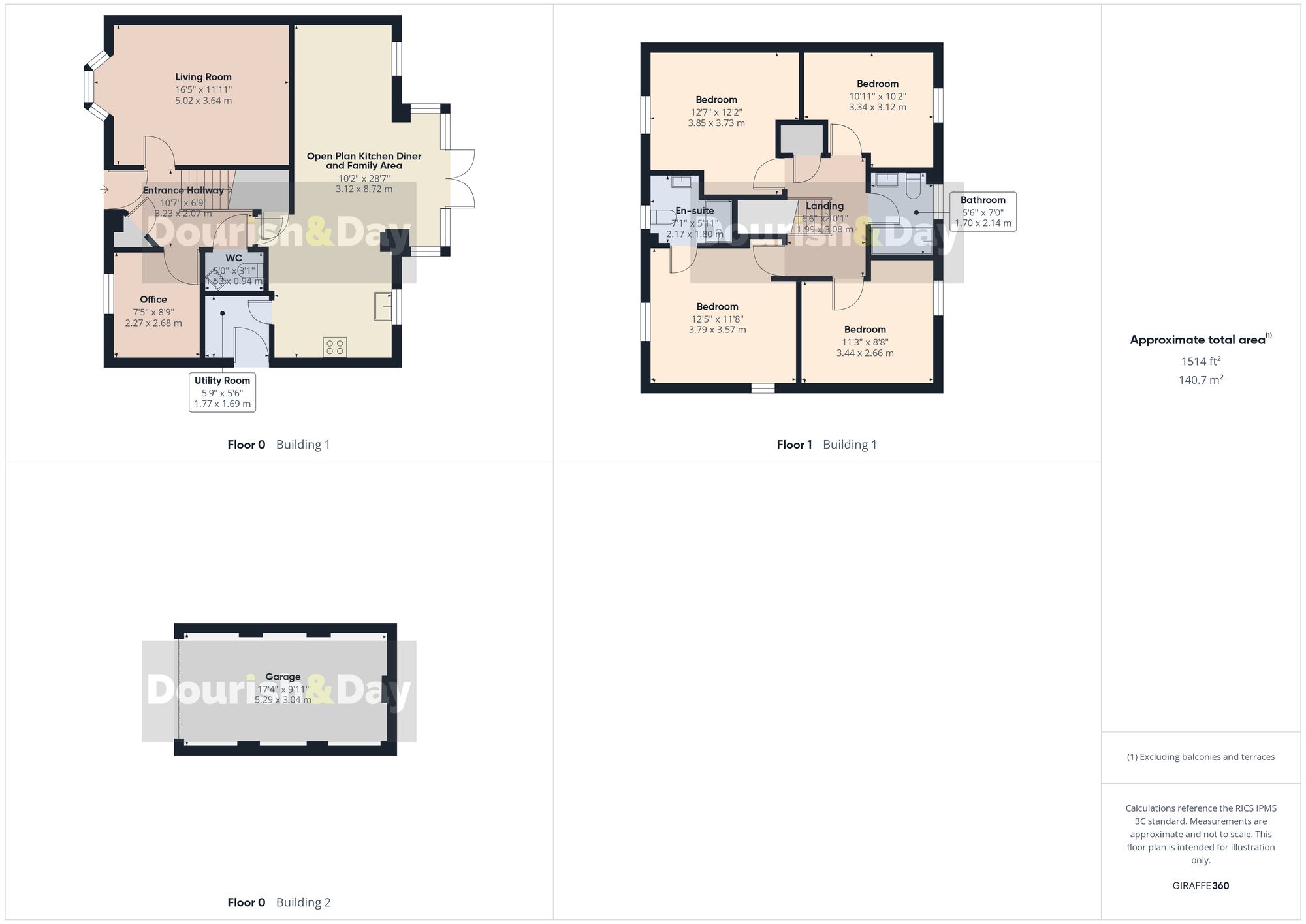4 bed detached house for sale in Blandford Way, Market Drayton, TF9 - Property floorplan