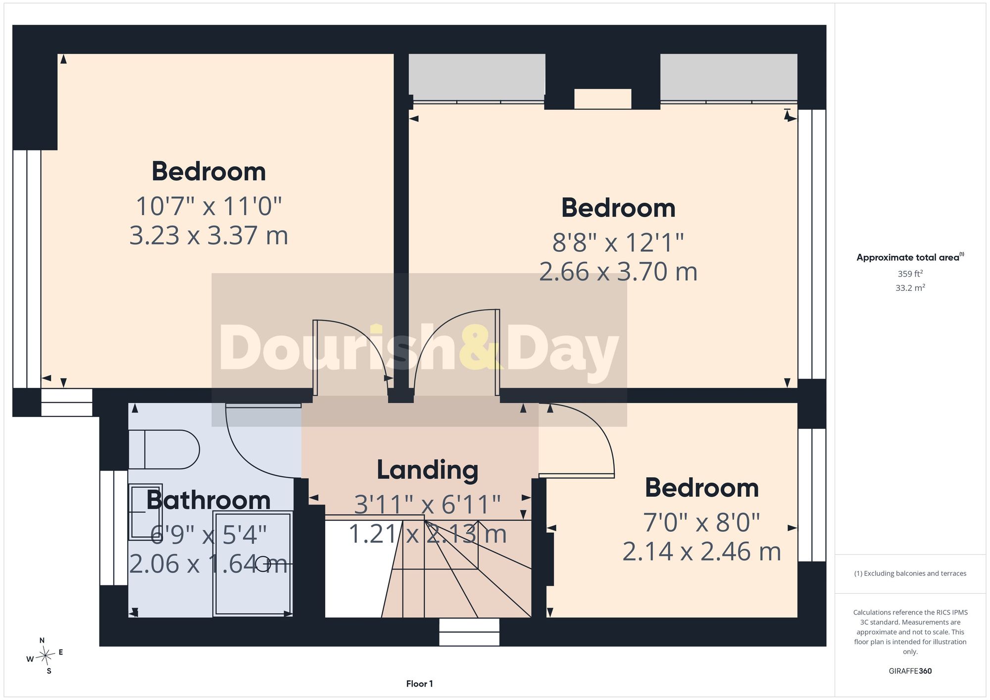 3 bed semi-detached house for sale in Reva Road, Stafford, ST17 - Property floorplan