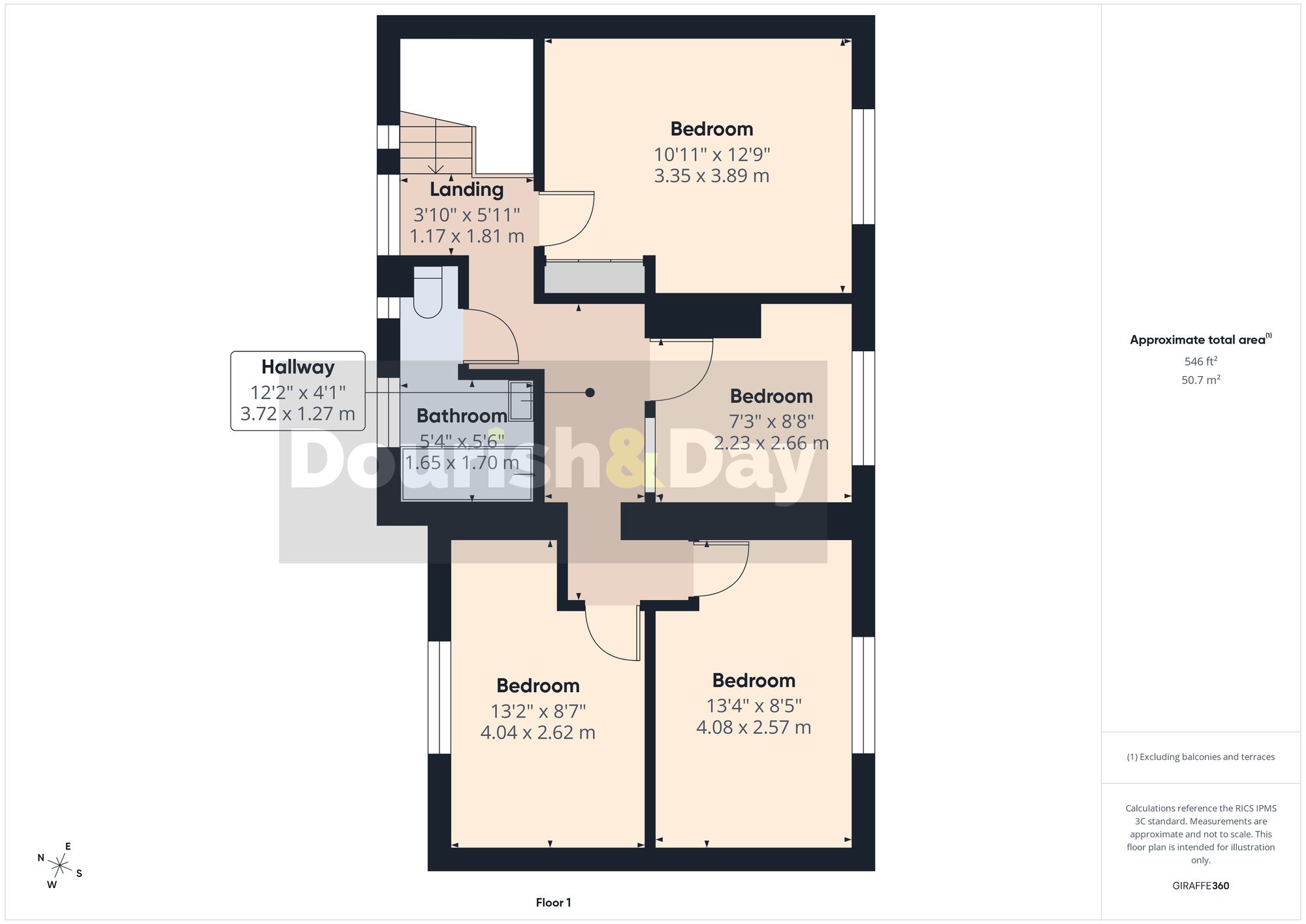 4 bed semi-detached house for sale in Oxbarn Road, Stafford, ST17 - Property floorplan