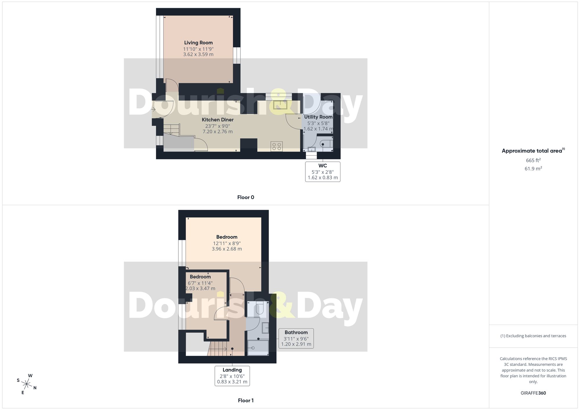 2 bed barn conversion to rent in Sellman Street, Gnosall, ST20 - Property floorplan