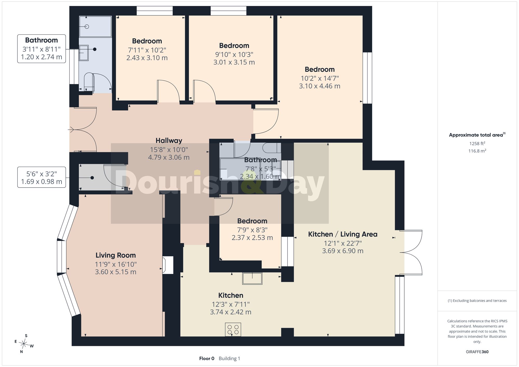 4 bed detached house for sale in First Avenue, Stafford, ST16 - Property floorplan
