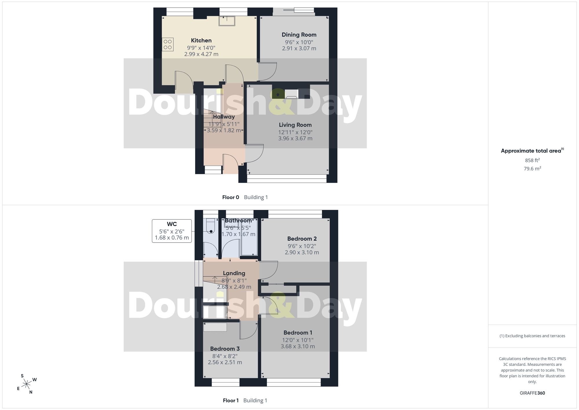 3 bed semi-detached house to rent in Witney Road, Stafford, ST17 - Property floorplan