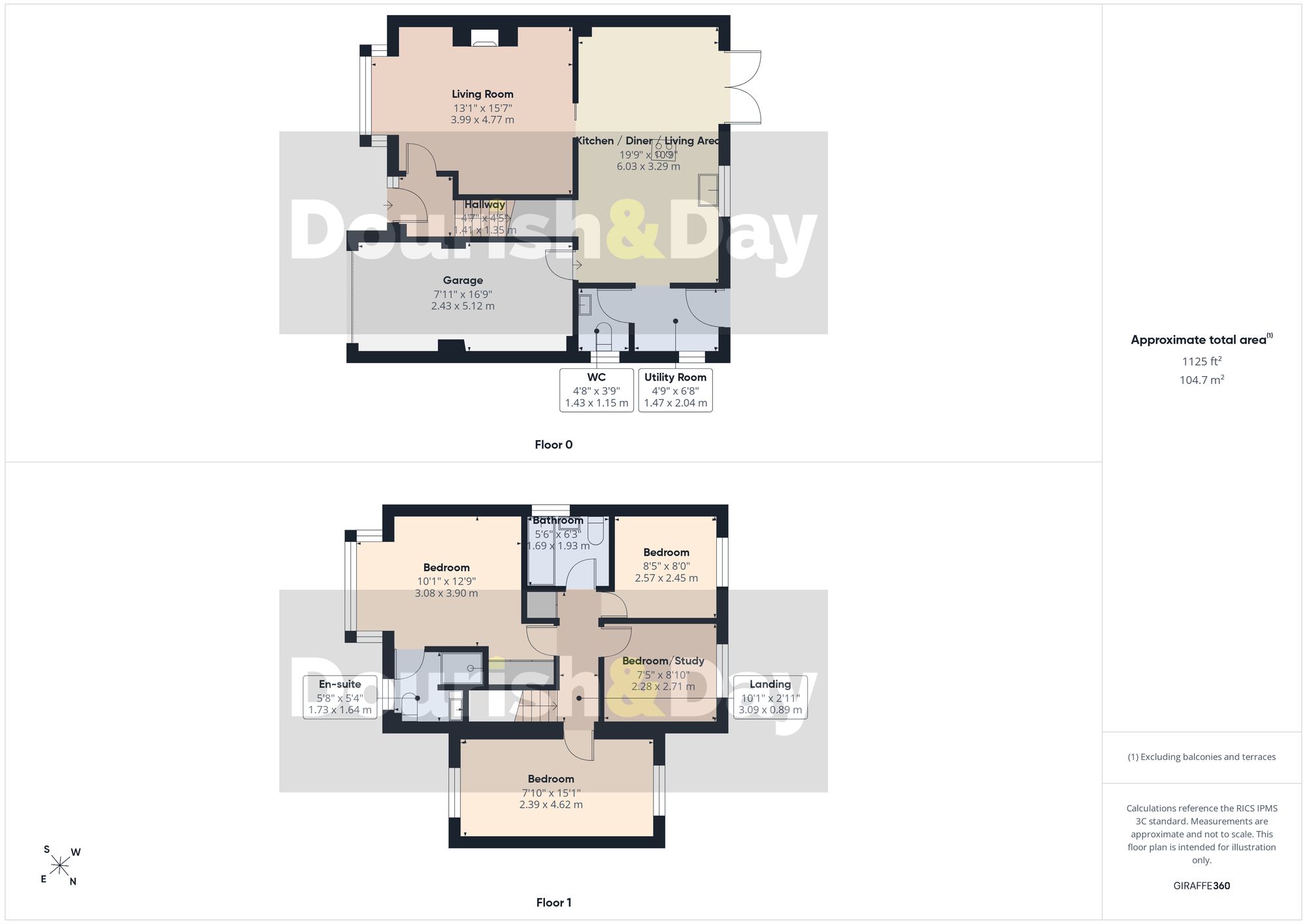 4 bed detached house for sale in Nursery Drive, Penkridge, ST19 - Property floorplan