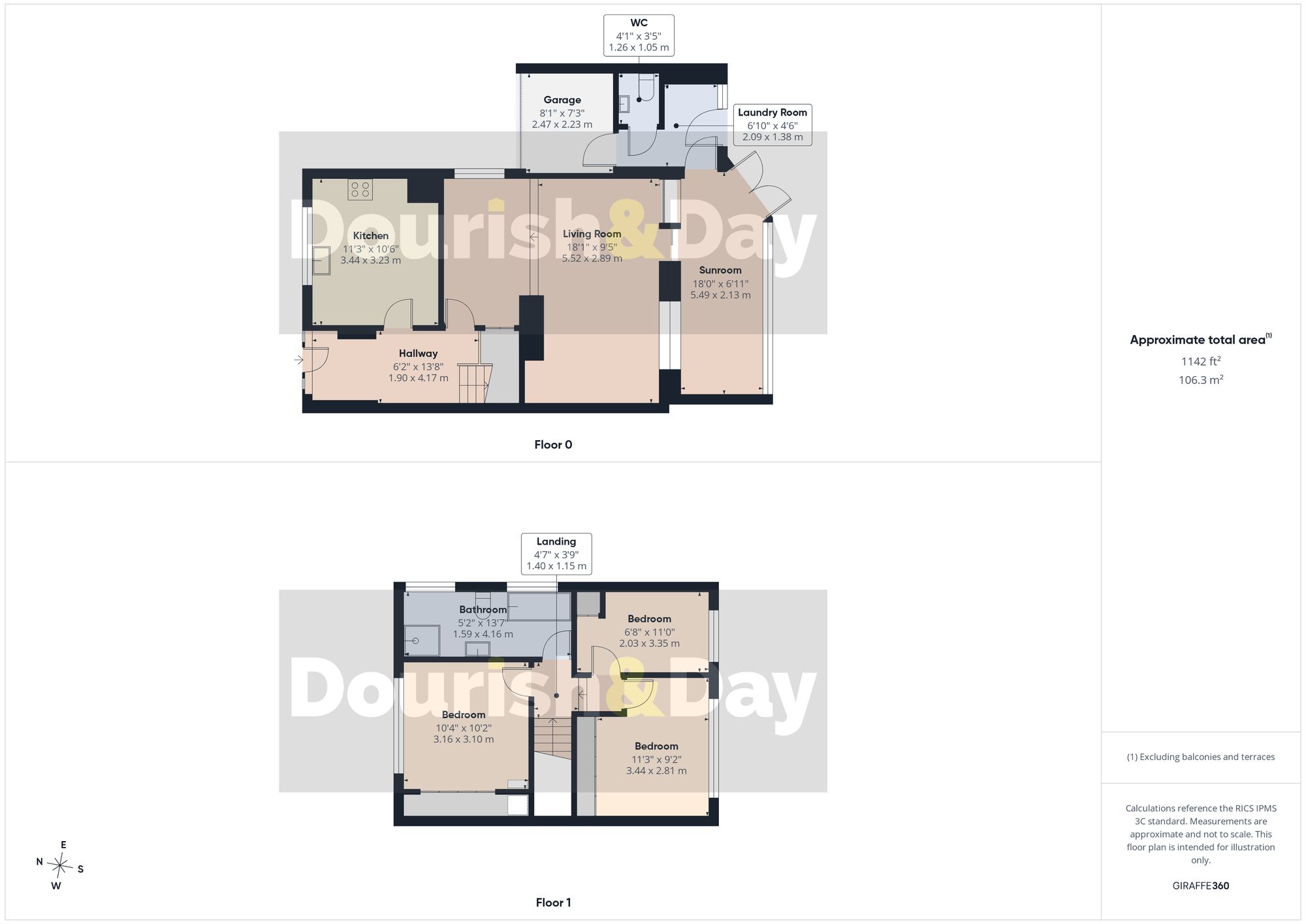 3 bed semi-detached house for sale in Baswich Crest, Stafford, ST17 - Property floorplan