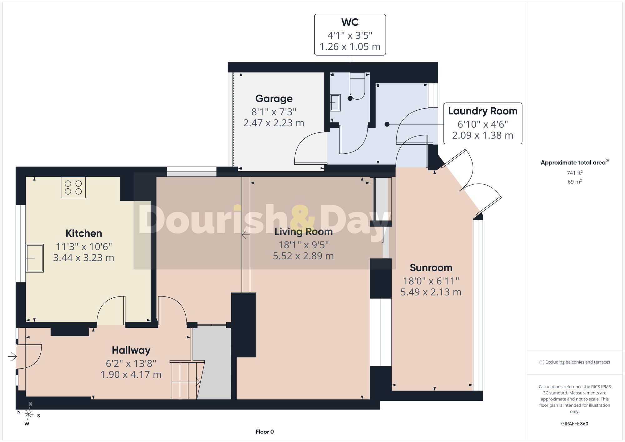 3 bed semi-detached house for sale in Baswich Crest, Stafford, ST17 - Property floorplan