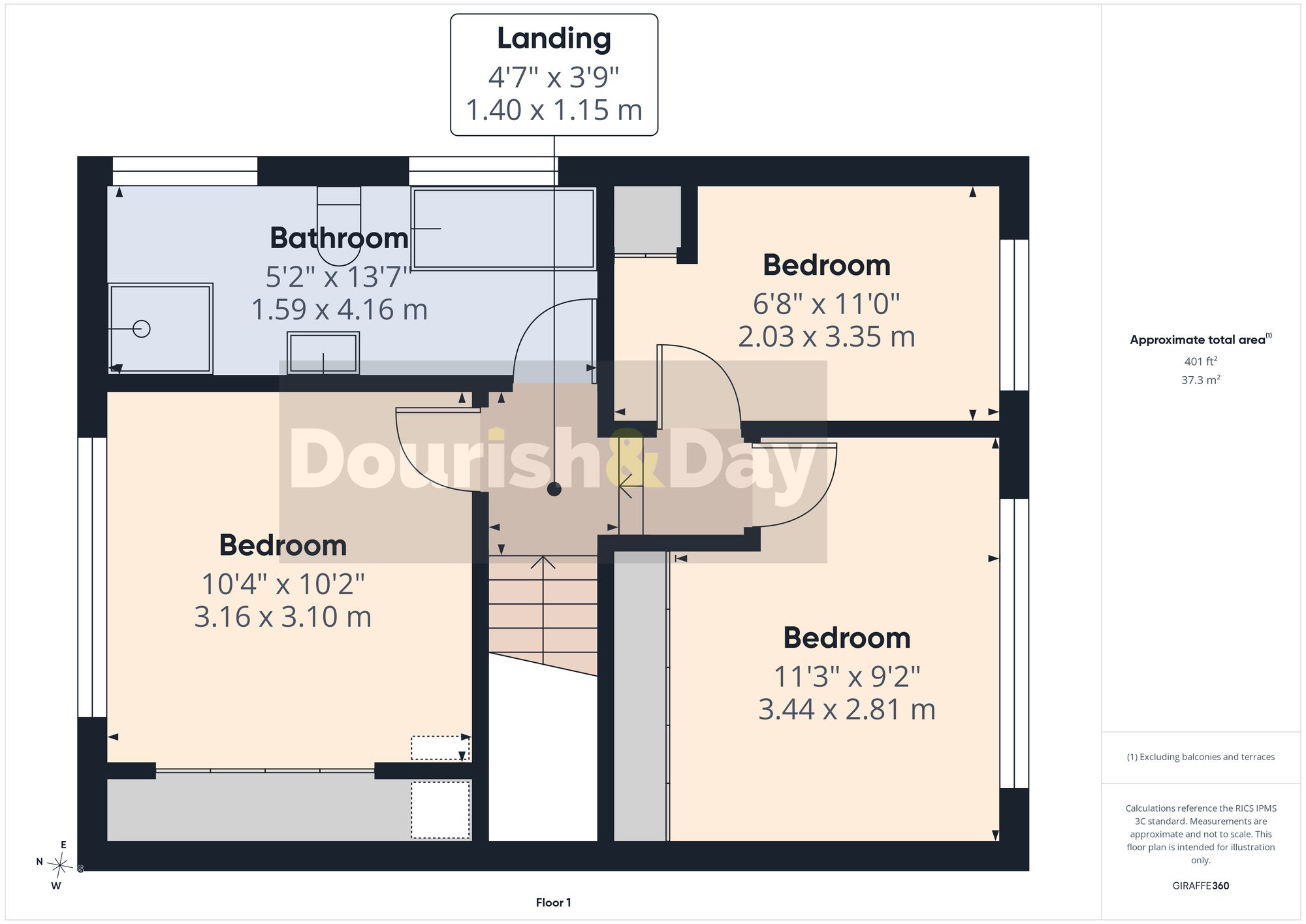 3 bed semi-detached house for sale in Baswich Crest, Stafford, ST17 - Property floorplan