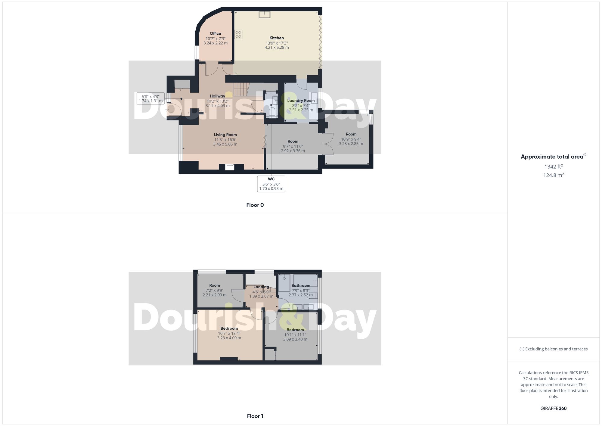 3 bed semi-detached house for sale in Widecombe Avenue, Stafford, ST17 - Property floorplan