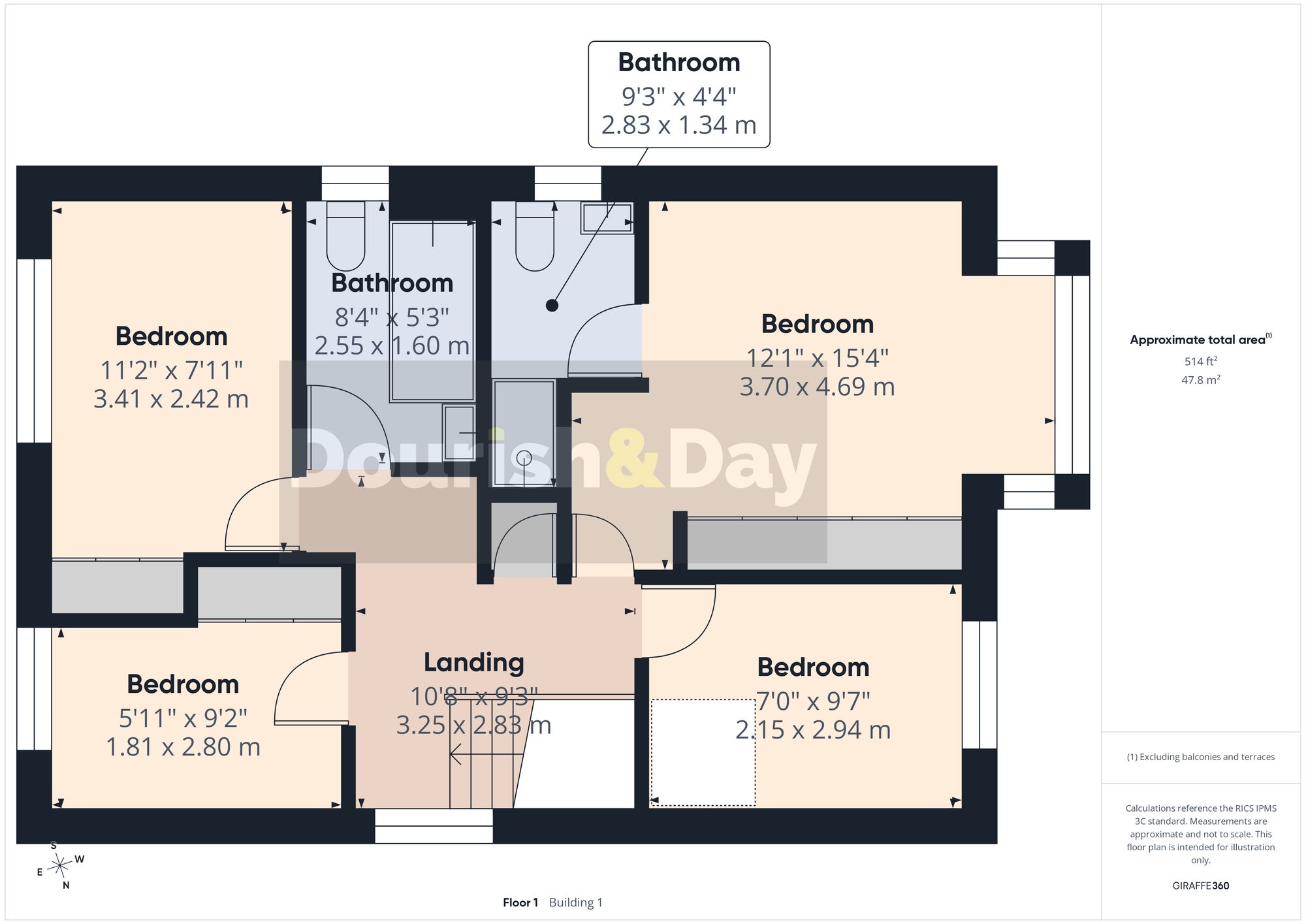 4 bed detached house for sale in Nash Avenue, Stafford, ST16 - Property floorplan
