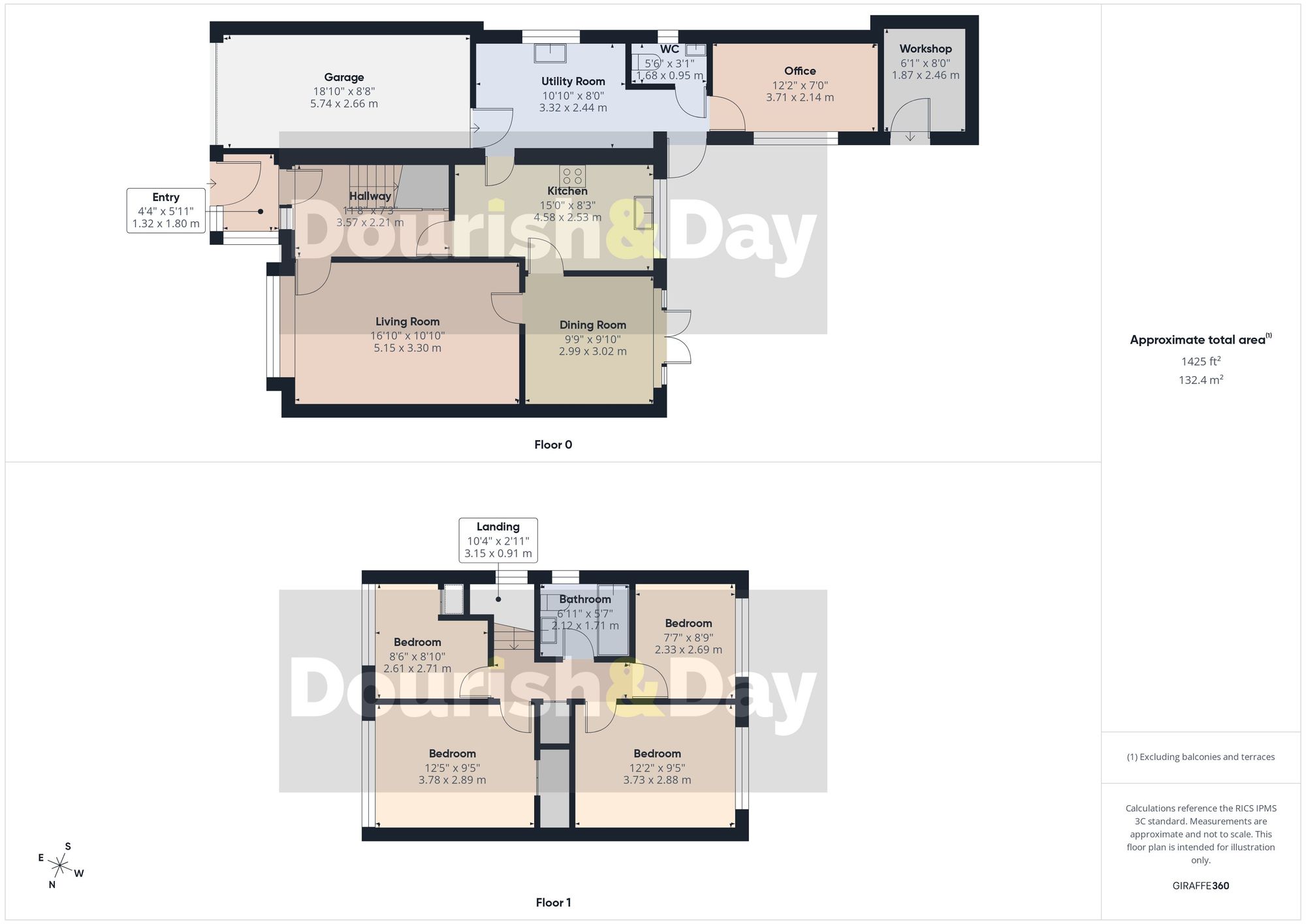 4 bed detached house for sale in Abbey Drive, Little Haywood, ST18 - Property floorplan