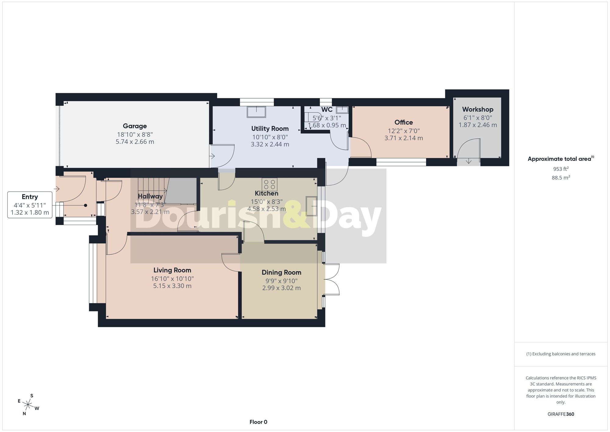 4 bed detached house for sale in Abbey Drive, Little Haywood, ST18 - Property floorplan
