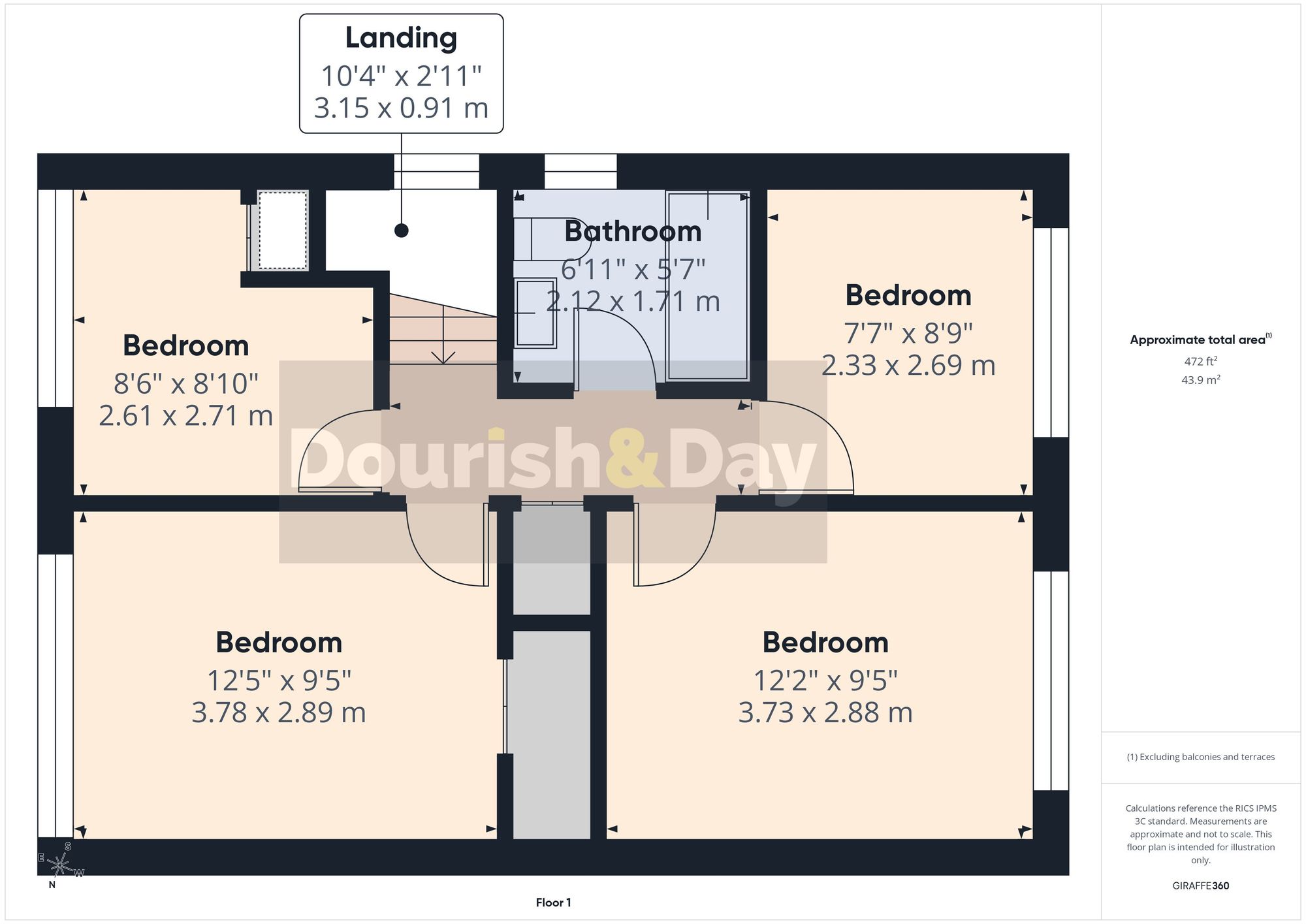 4 bed detached house for sale in Abbey Drive, Little Haywood, ST18 - Property floorplan