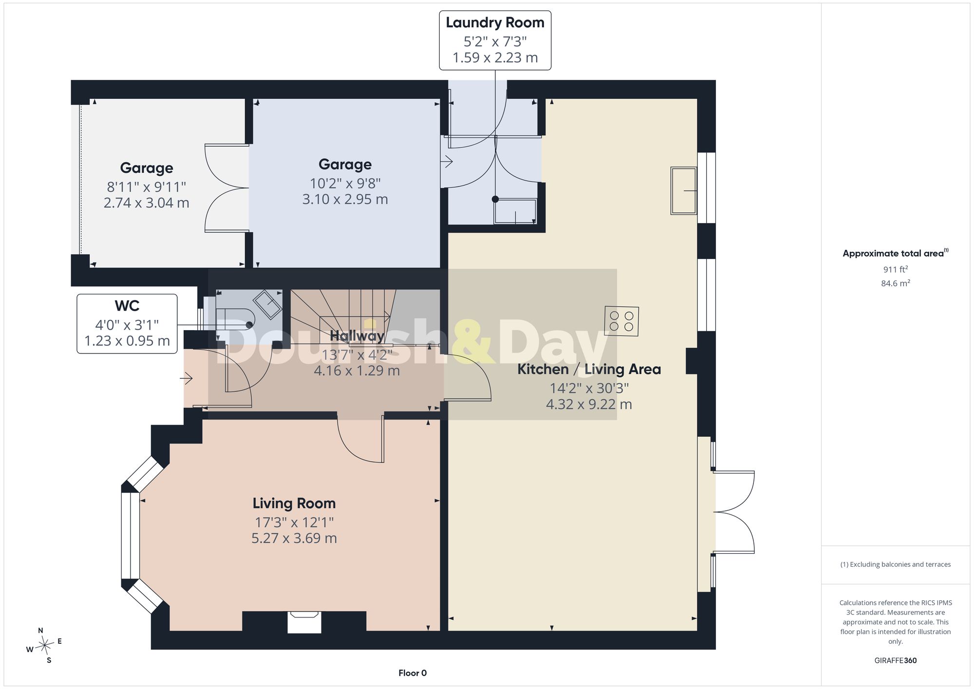 4 bed detached house for sale in Barbican Grove, Stafford, ST16 - Property floorplan