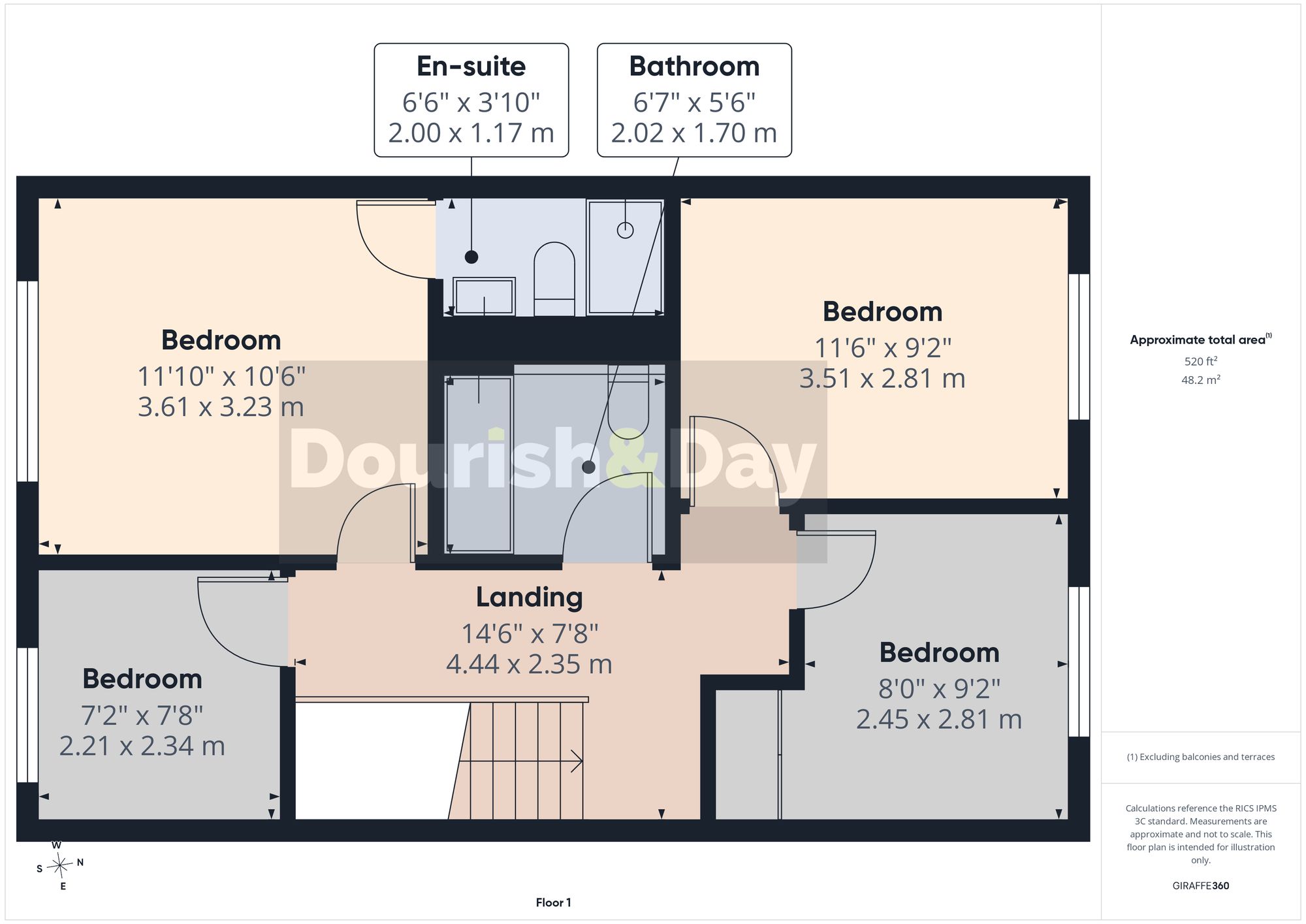 4 bed detached house for sale in Quincy Way, Marston Grange, Stafford, ST16 - Property floorplan